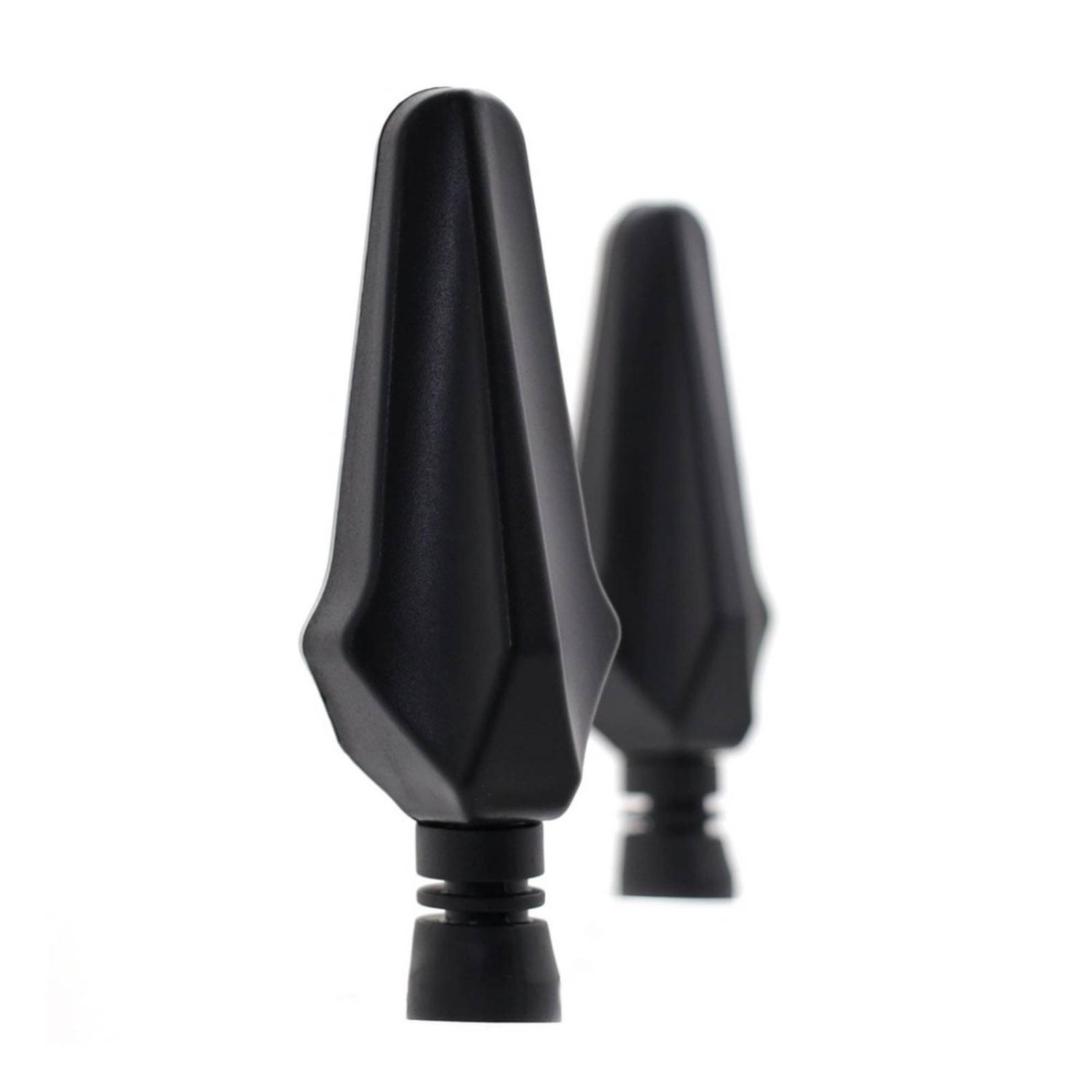 Direccionales Para Moto Rasen Led Secuencial Tipo Rayas Universal  Rojo