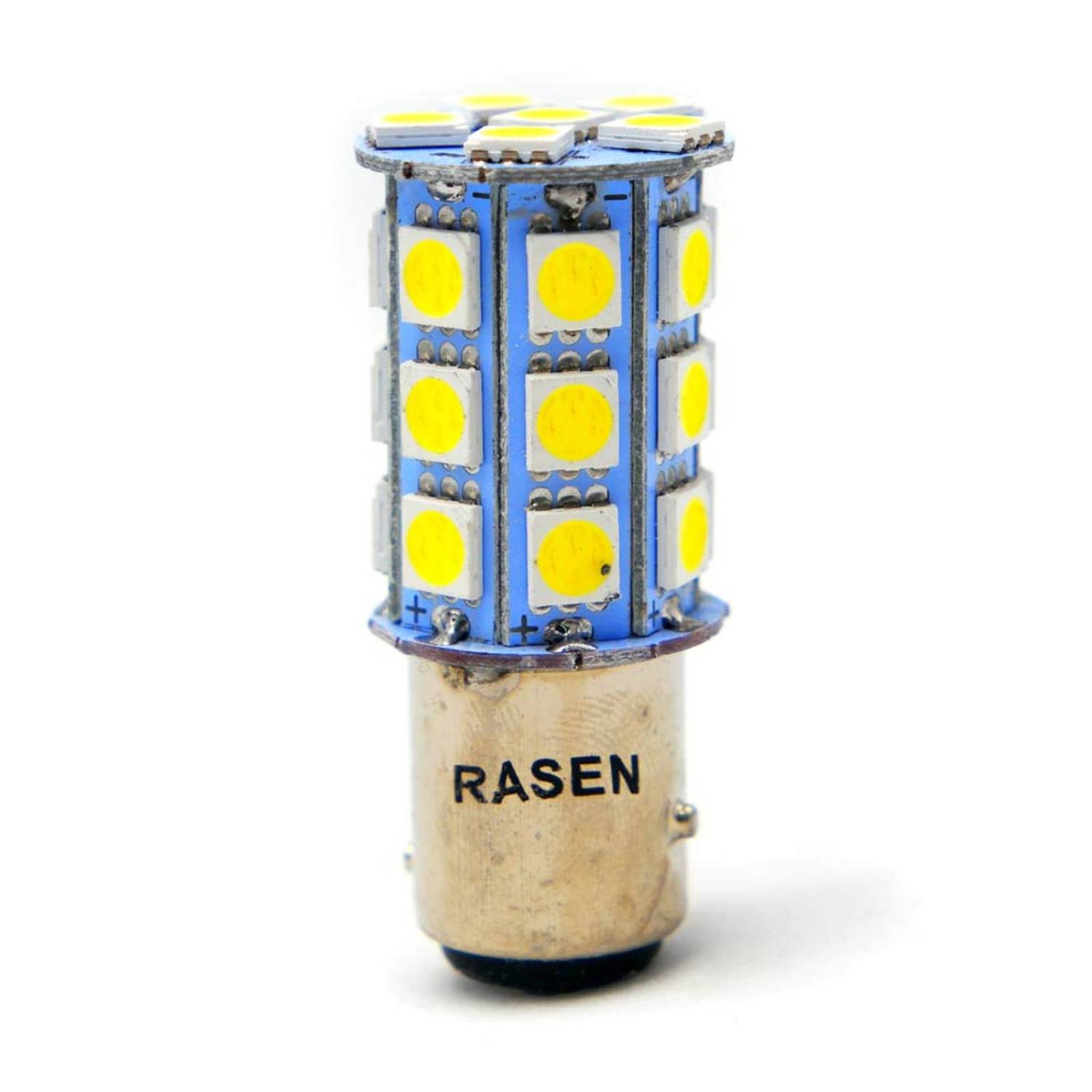 Foco Para Moto Rasen De Stop Estrobo 27 Led              Azul AZUL