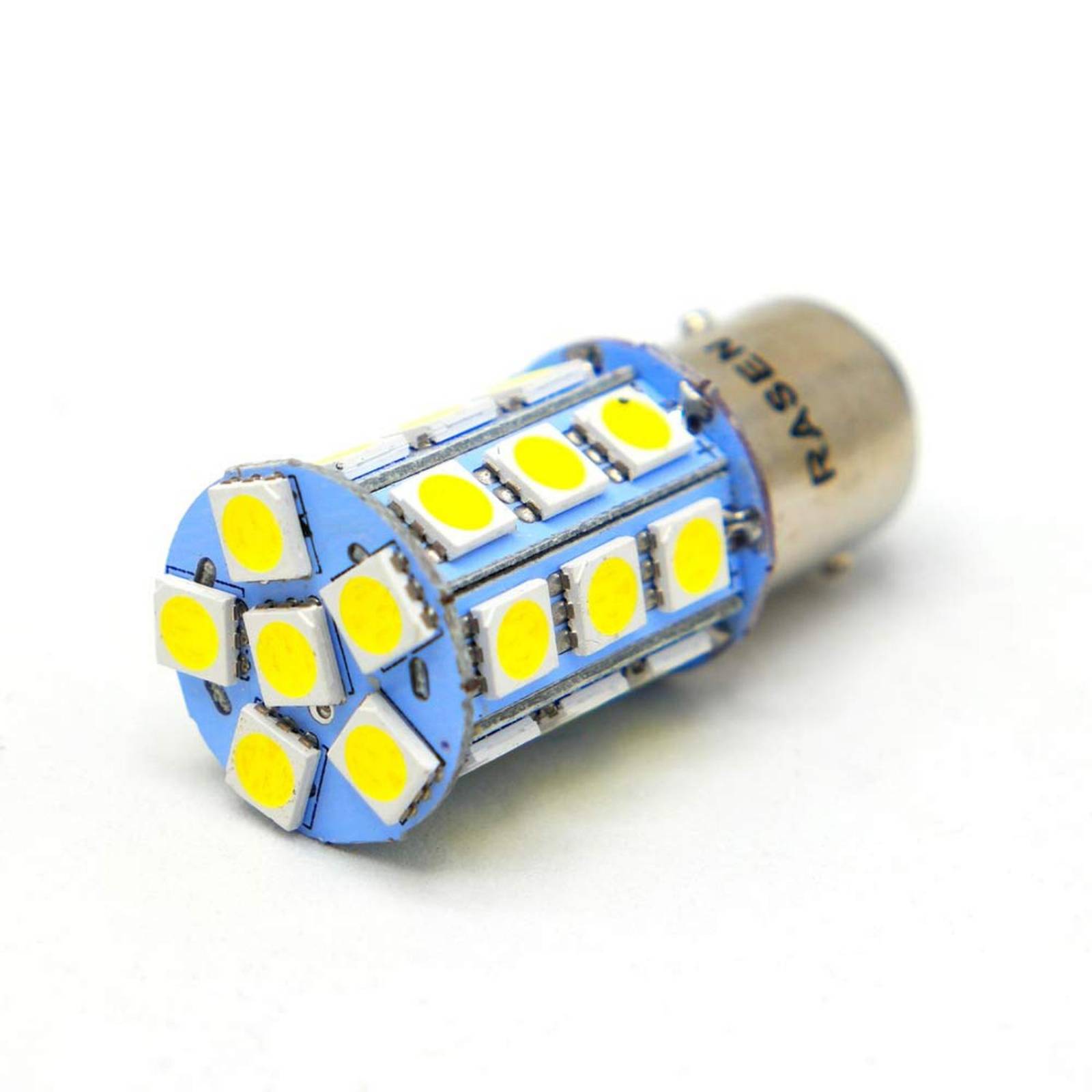 Foco Para Moto Rasen De Stop Estrobo 27 Led              Blanco BLANCO