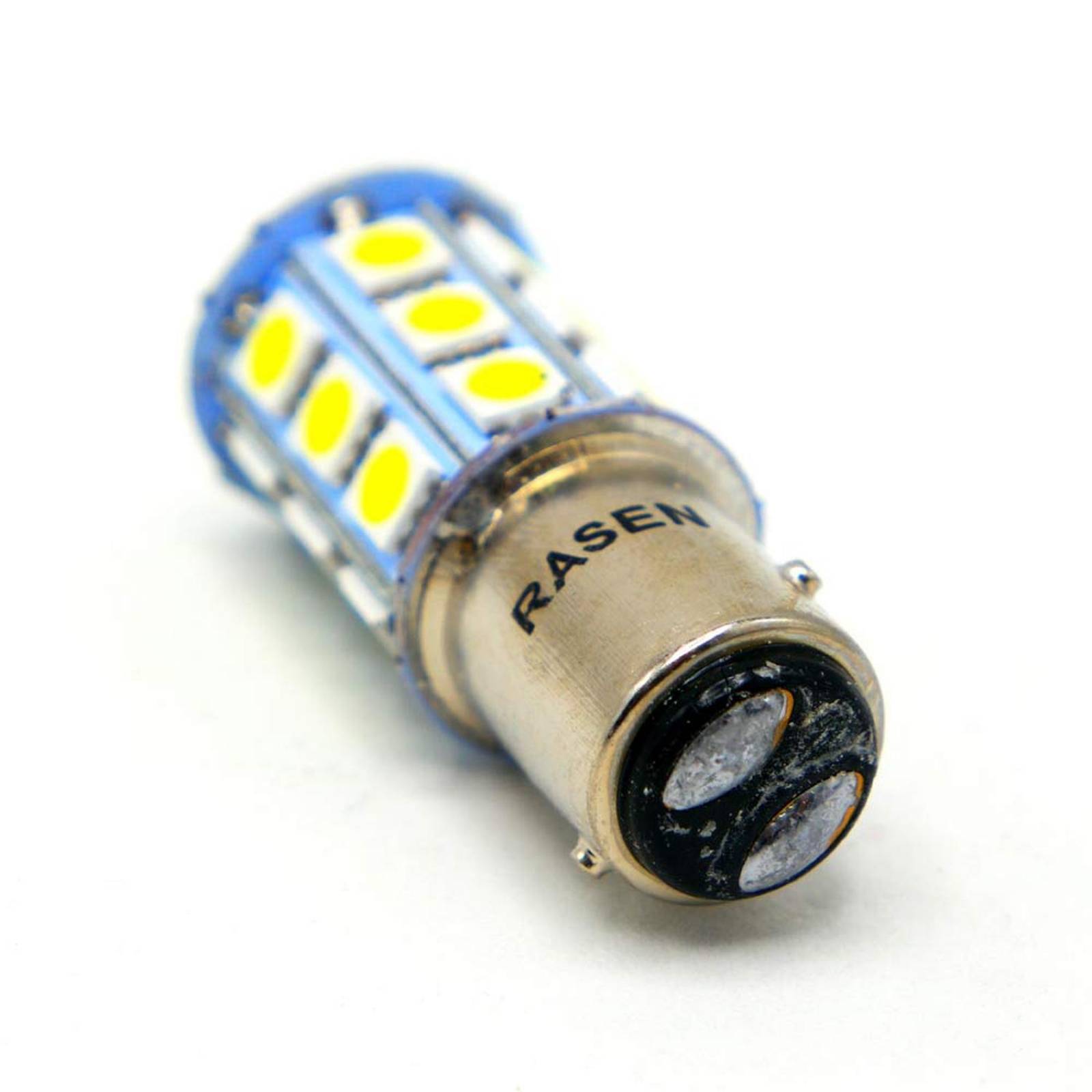 Foco Para Moto Rasen De Stop Estrobo 27 Led              Blanco BLANCO