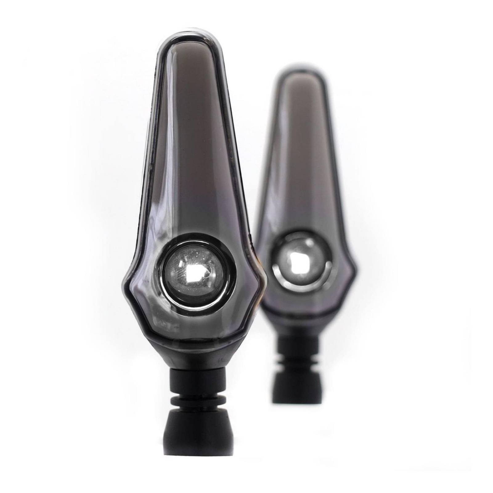 Direccionales Para Moto Rasen Led Secuencial Tipo Flama Universal  Amarillo