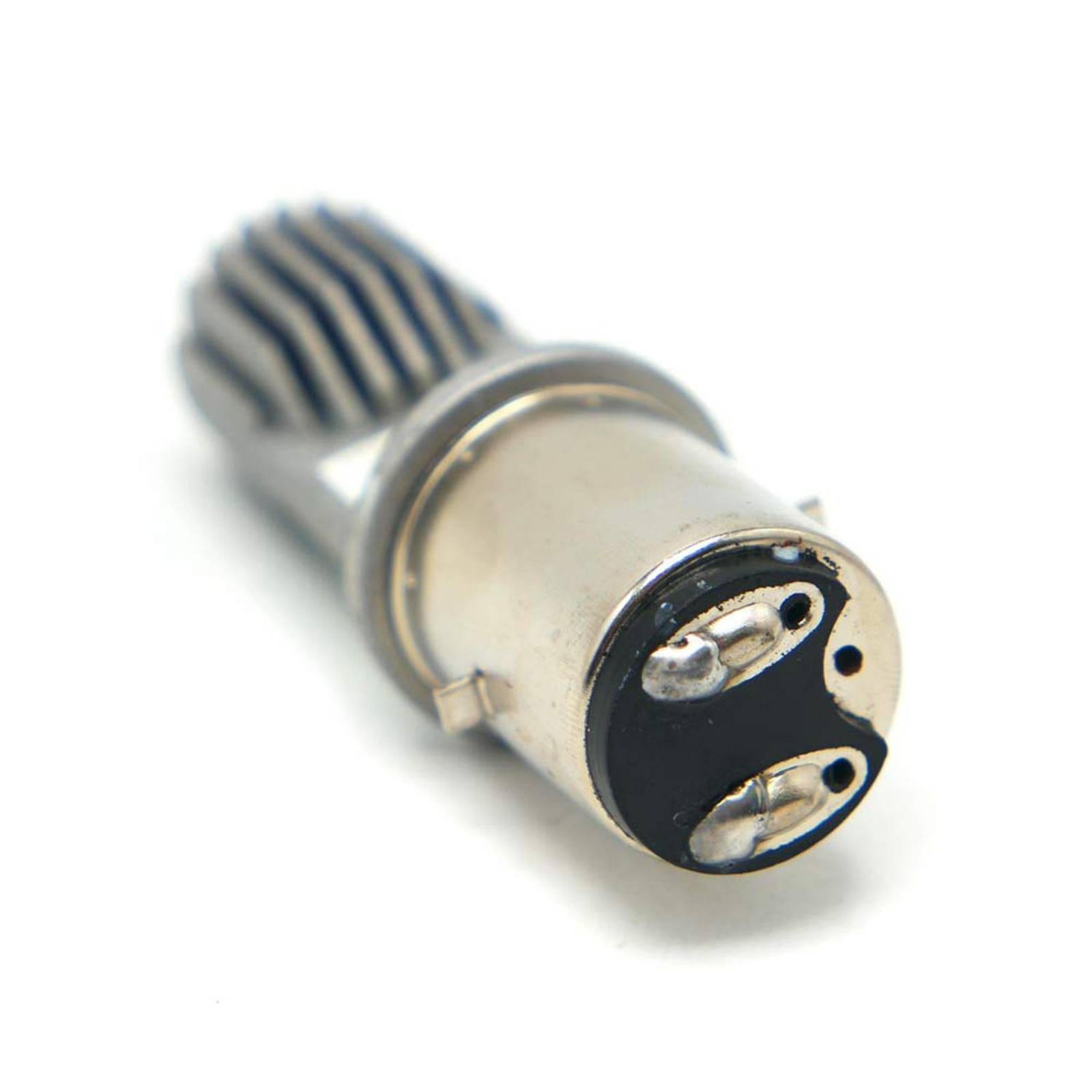 Foco Para Moto Rasen De Faro Plata Led Premium Media Vuelta            