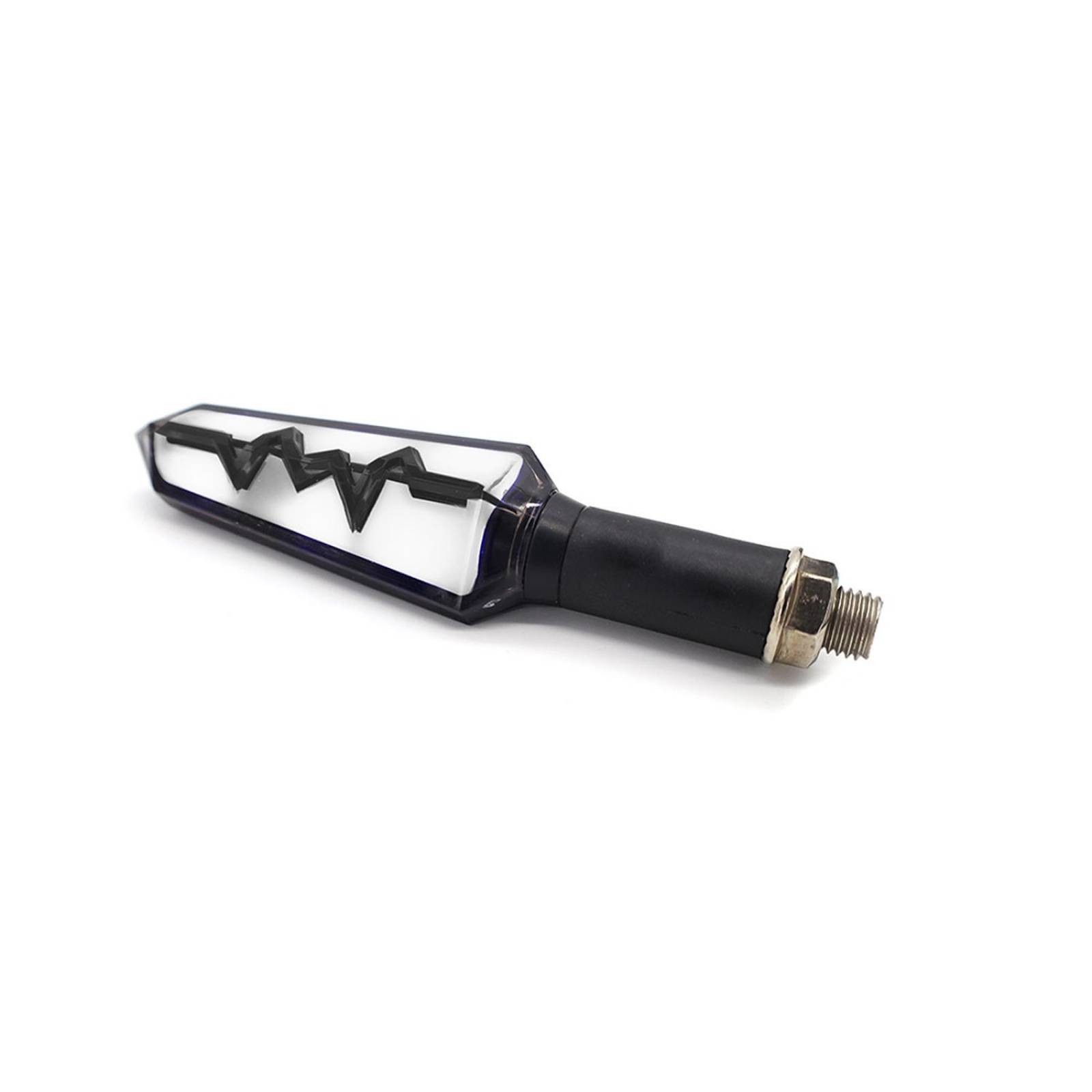 Direccionales Para Moto Rasen Led Mini Tipo Rayo Secuencial Universal Amarillo