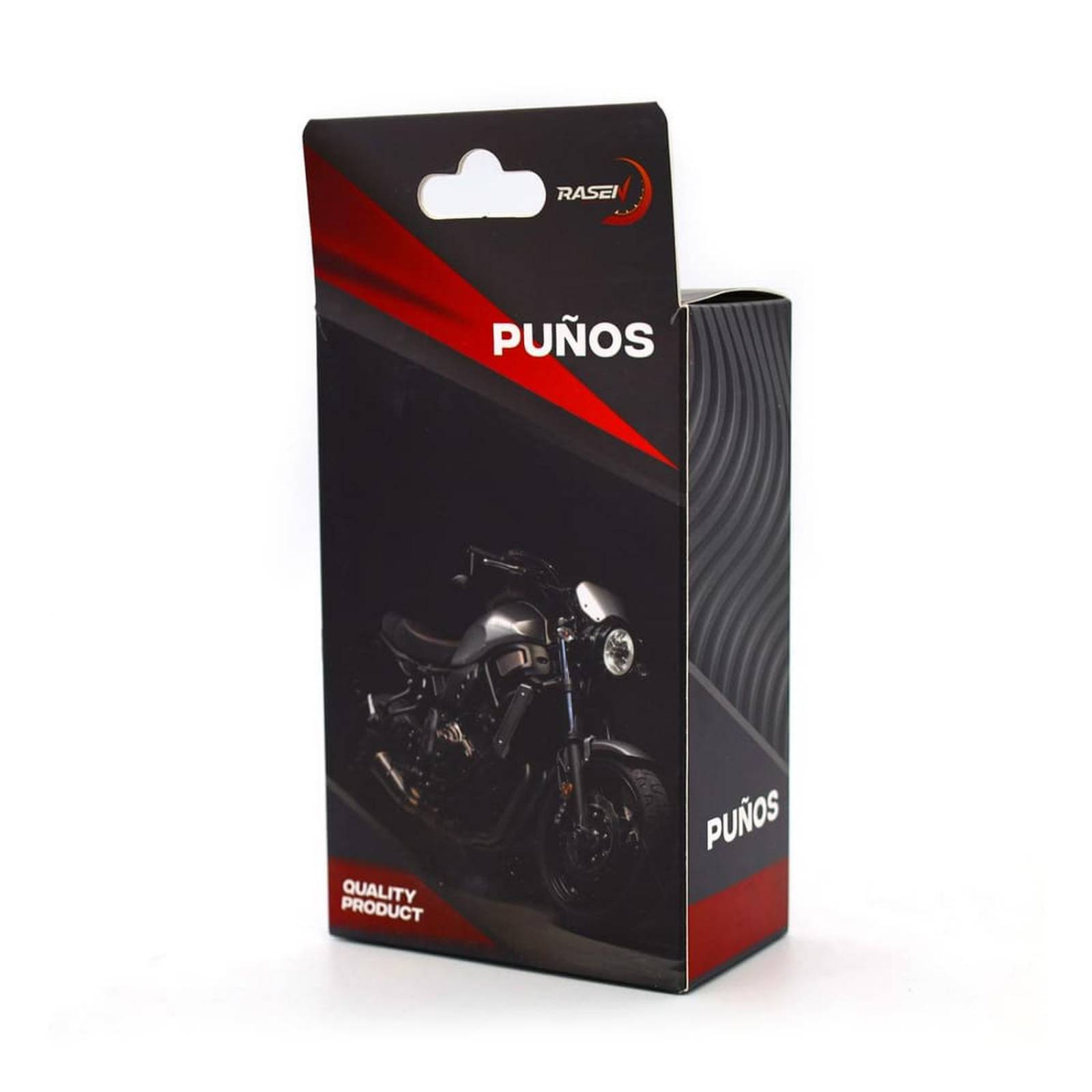 Puños Para Moto Rasen De Caucho Tipo Engomado Naranja Universal