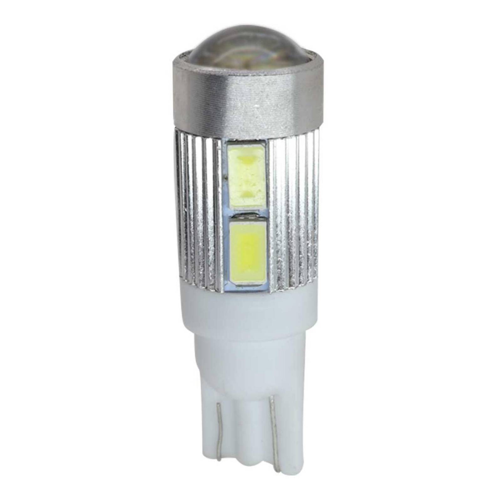 FOCO DE PELLIZCO ESTROBO 10 HIPERLED CON LUPA PARA MOTOCICLETA Amarillo AMARILLO