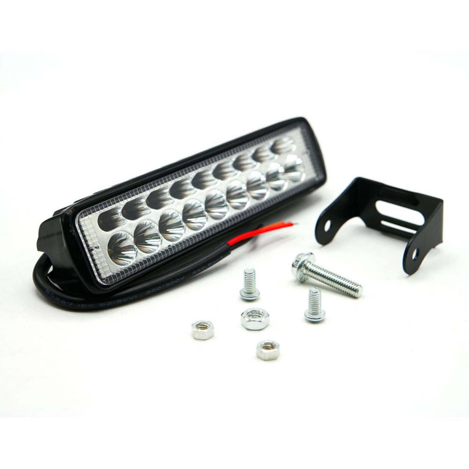 Barra Para Moto Rasen Led 2 Celdas Bi-Color Luz Fija             