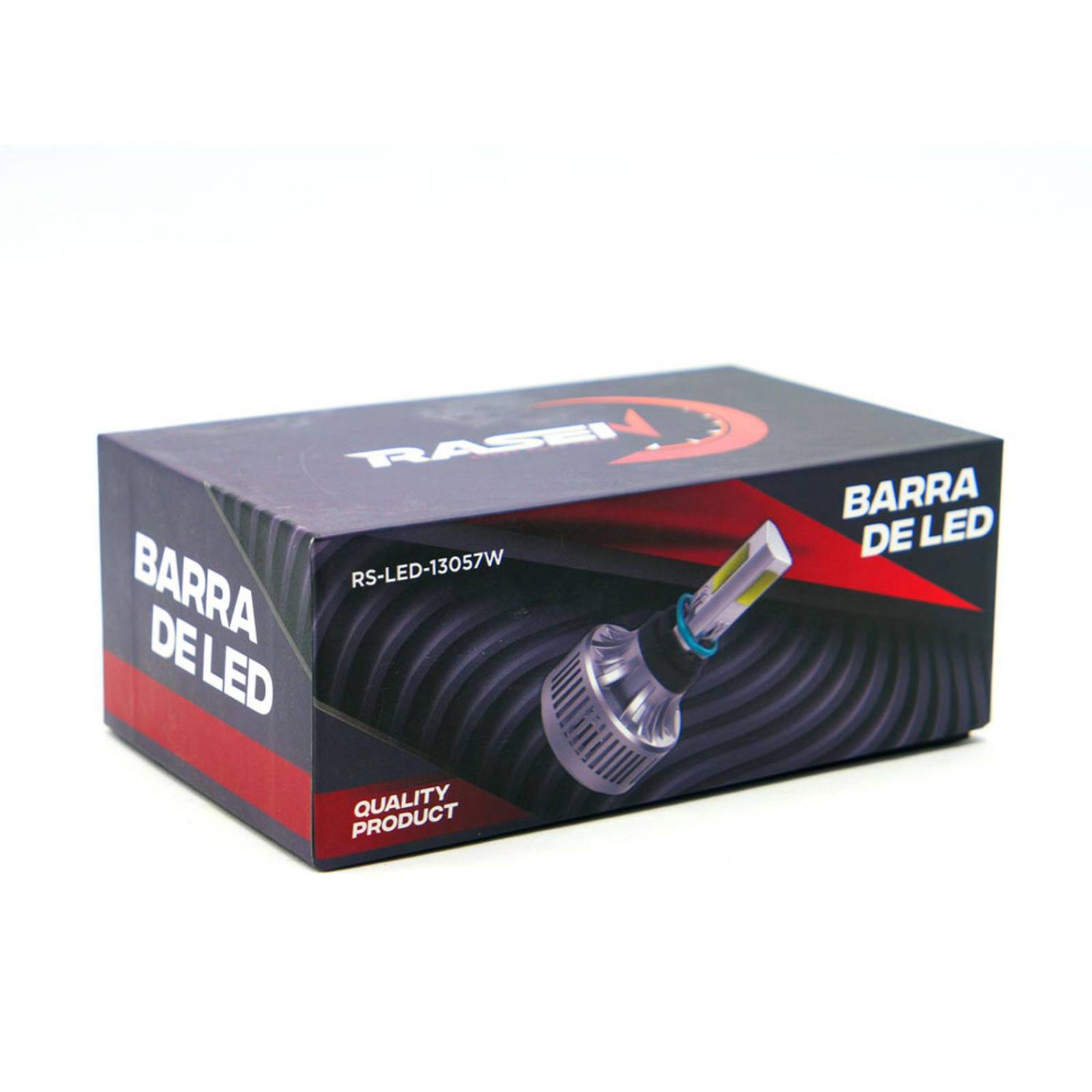 Foco Para Moto Rasen Faro Hiperled Con Ventilador Luz Blanca Alta Y Baja          