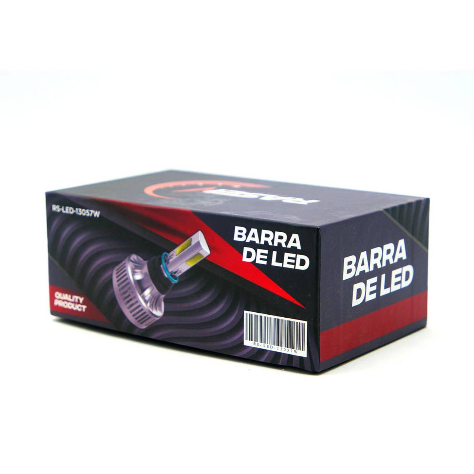 Foco Para Moto Rasen Faro Hiperled Con Ventilador Luz Blanca Alta Y Baja          