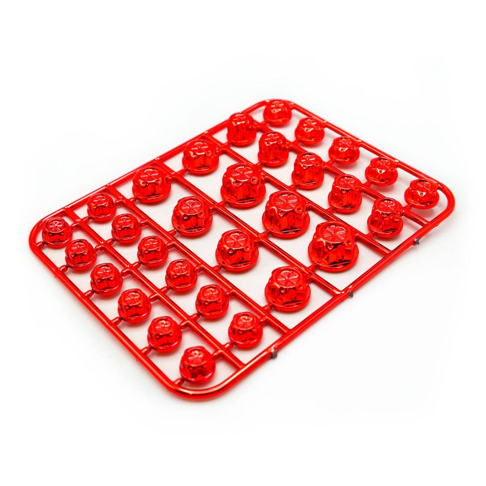 Tapon Para Moto Rasen Decorativo Para Tornilleria De Plastico Rojo