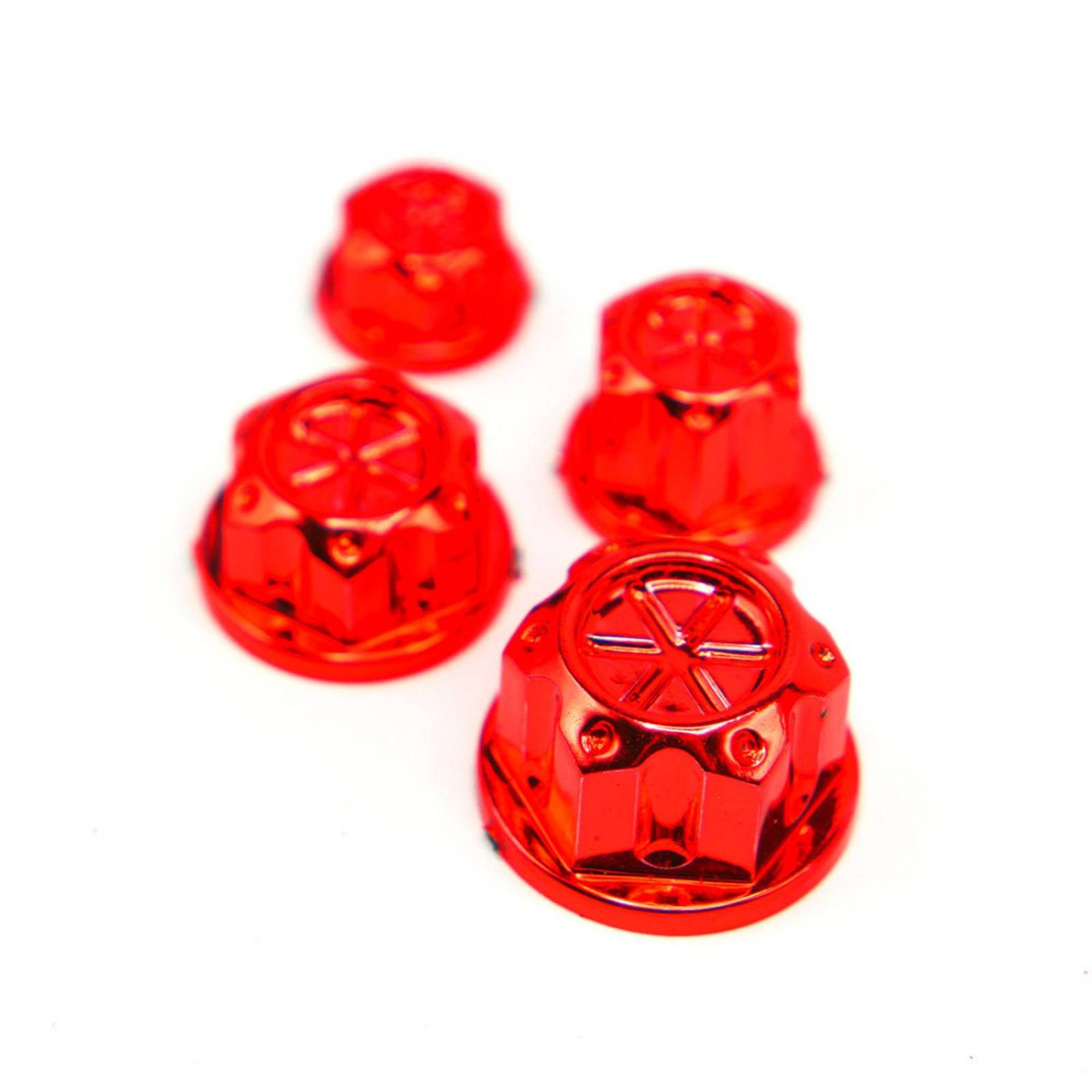 Tapon Para Moto Rasen Decorativo Para Tornilleria De Plastico Rojo