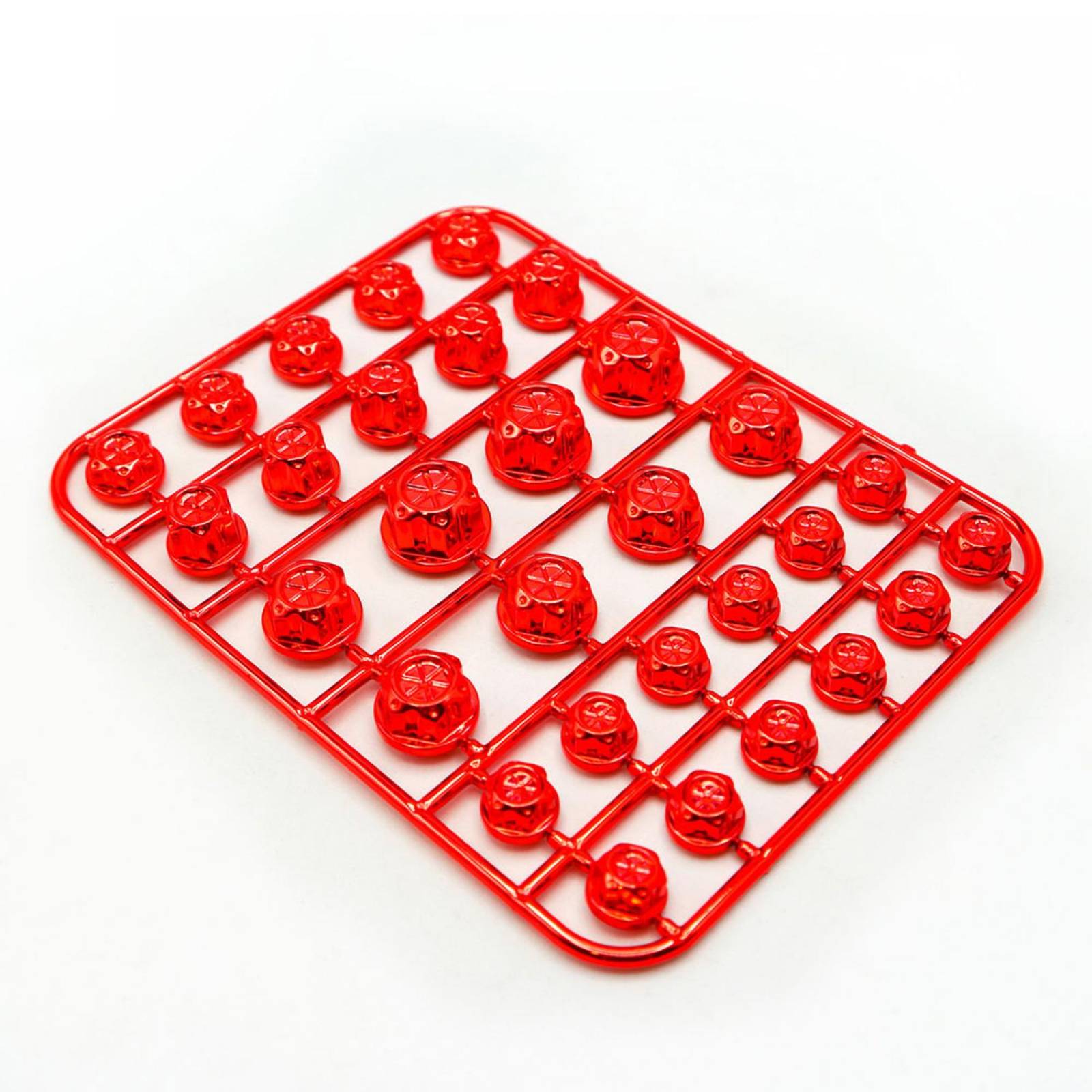 Tapon Para Moto Rasen Decorativo Para Tornilleria De Plastico Rojo