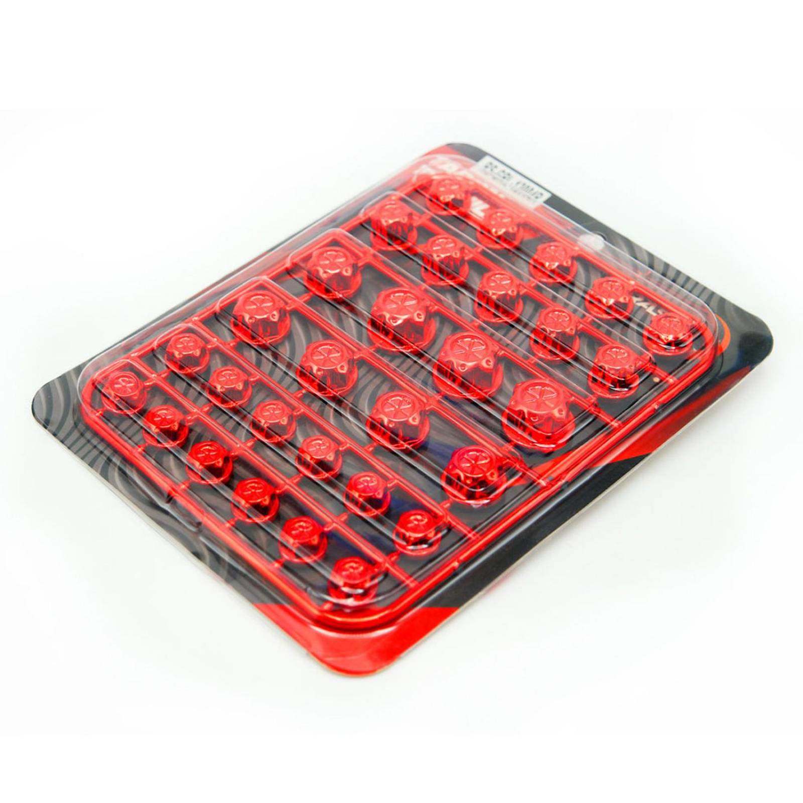 Tapon Para Moto Rasen Decorativo Para Tornilleria De Plastico Rojo