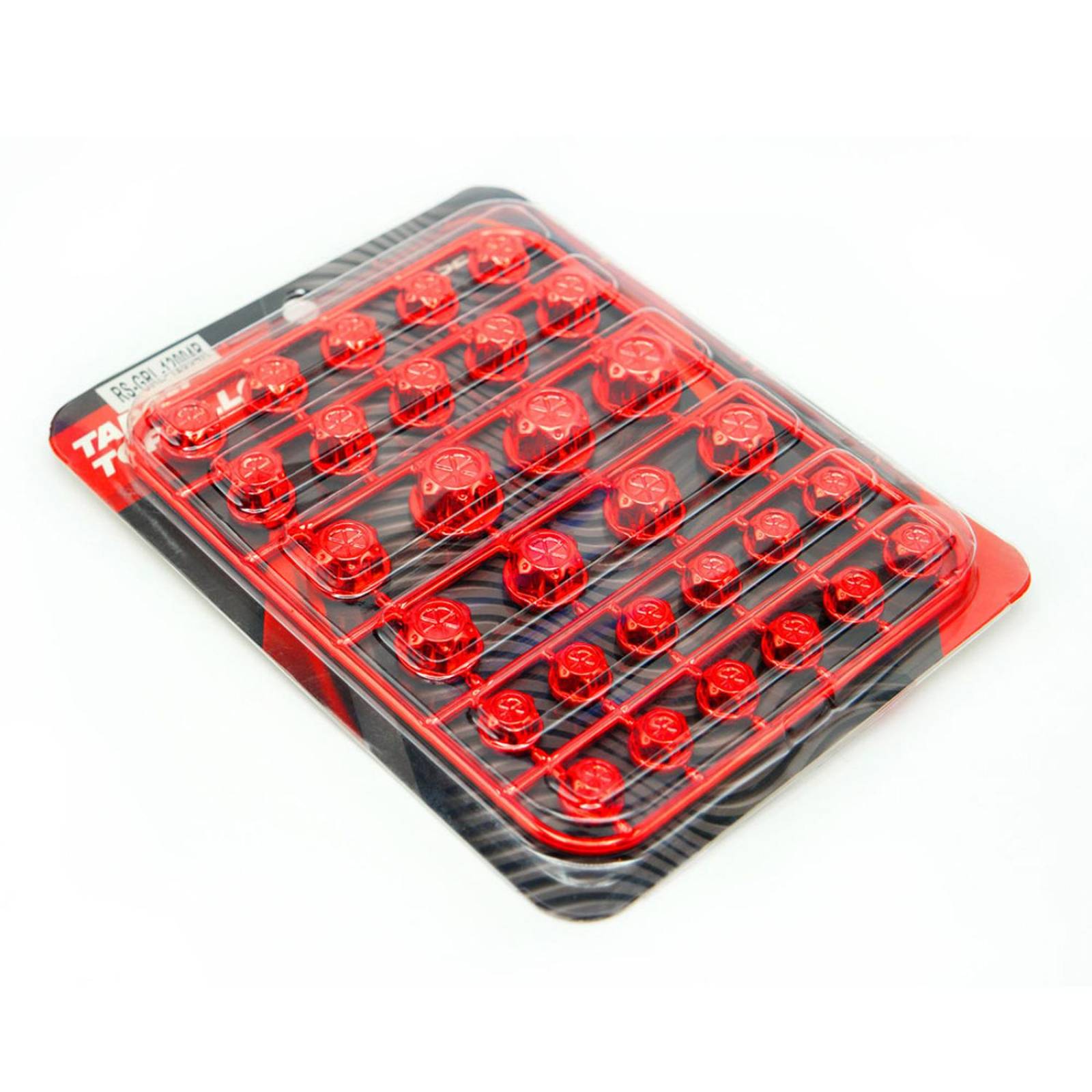Tapon Para Moto Rasen Decorativo Para Tornilleria De Plastico Rojo