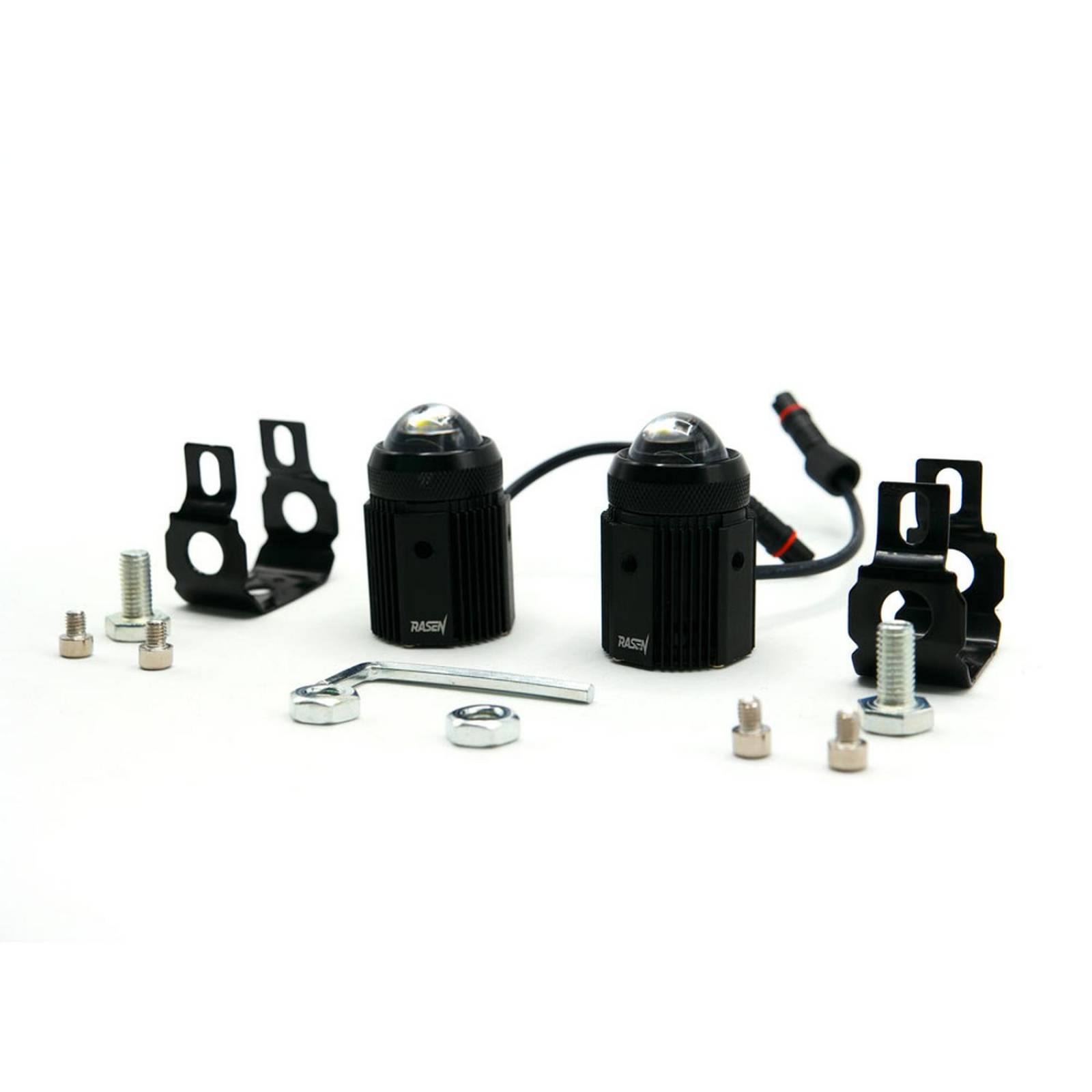 Faro Para Moto Rasen Led Tipo Bala Penetracion               