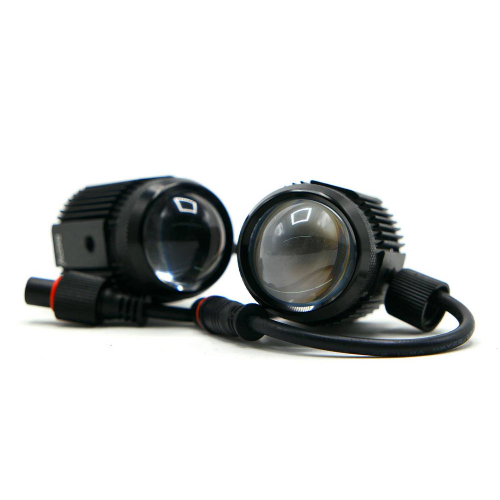 Faro Para Moto Rasen Led Tipo Bala Penetracion               