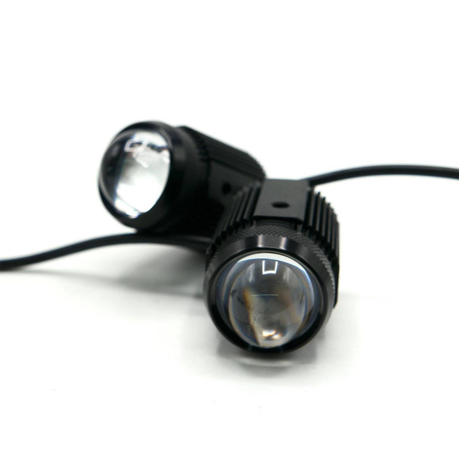 Faro Para Moto Rasen Led Tipo Bala Penetracion               