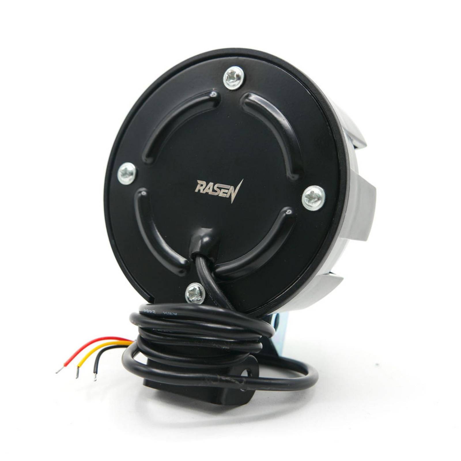 Faro Para Moto Rasen Led Luz Blanca Redondo               Azul