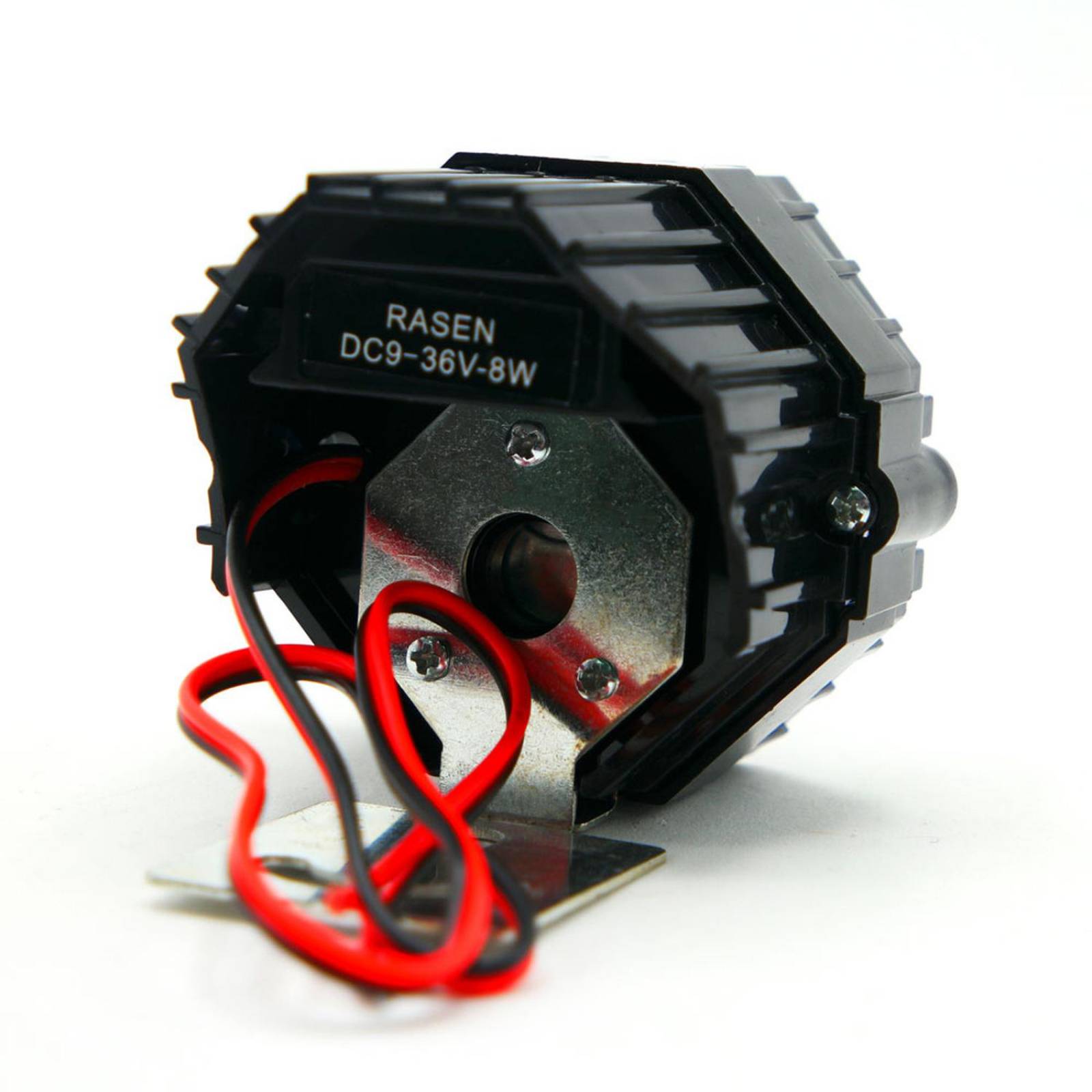 Faro Para Moto Rasen Auxiliar Redondo 4 Led Luz Blanca Con Luz Alta,Baja Y Estrobo        