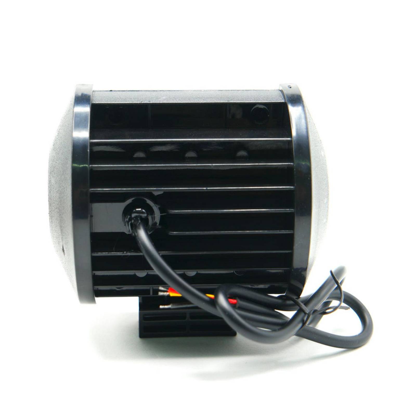 Faro Para Moto Rasen Auxiliar Led Cuadrado 3 Filas 12 Led Con Luz Alta, Baja Y Estrobo      