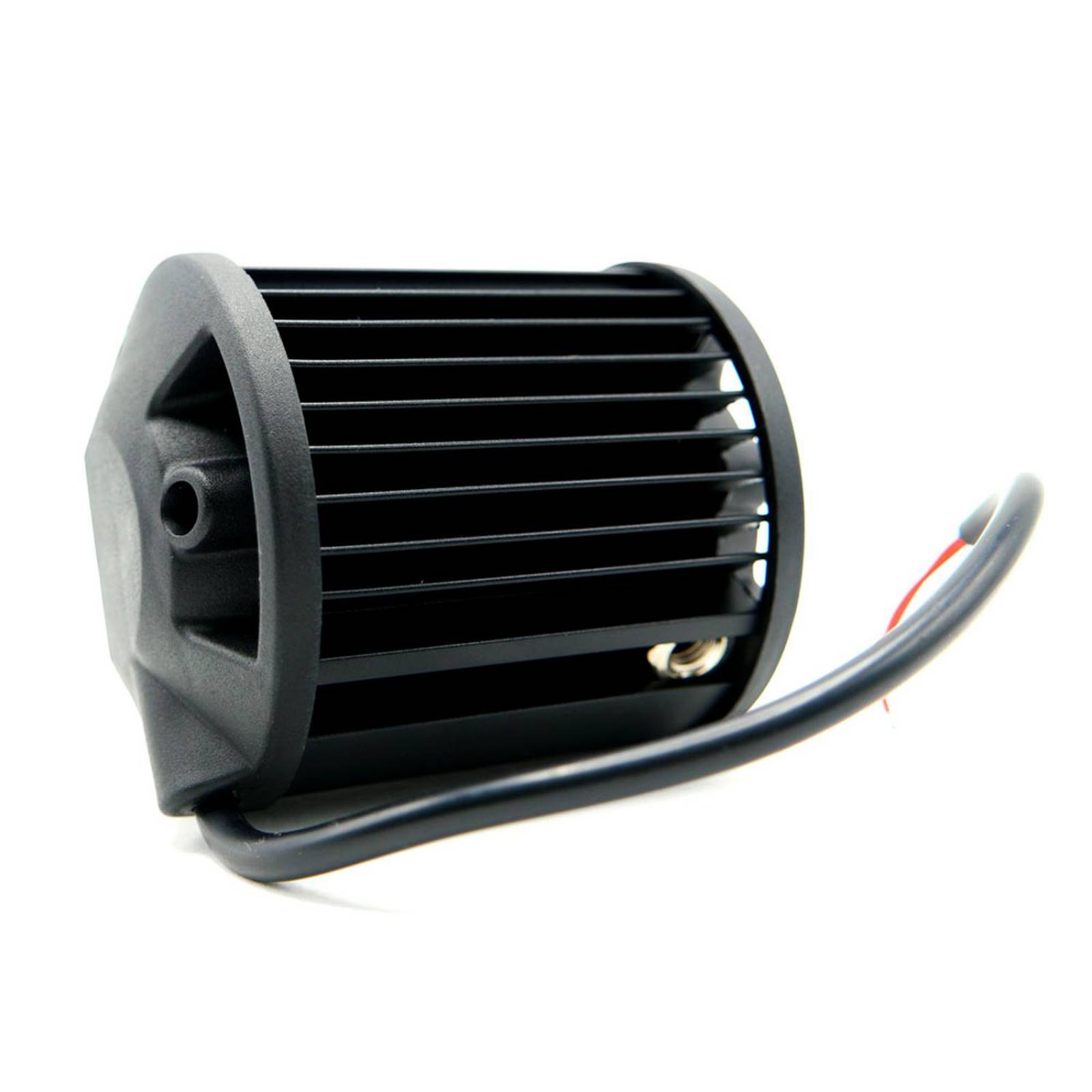 Faro Para Moto Rasen 6 Led Cuadrado Luz Fija