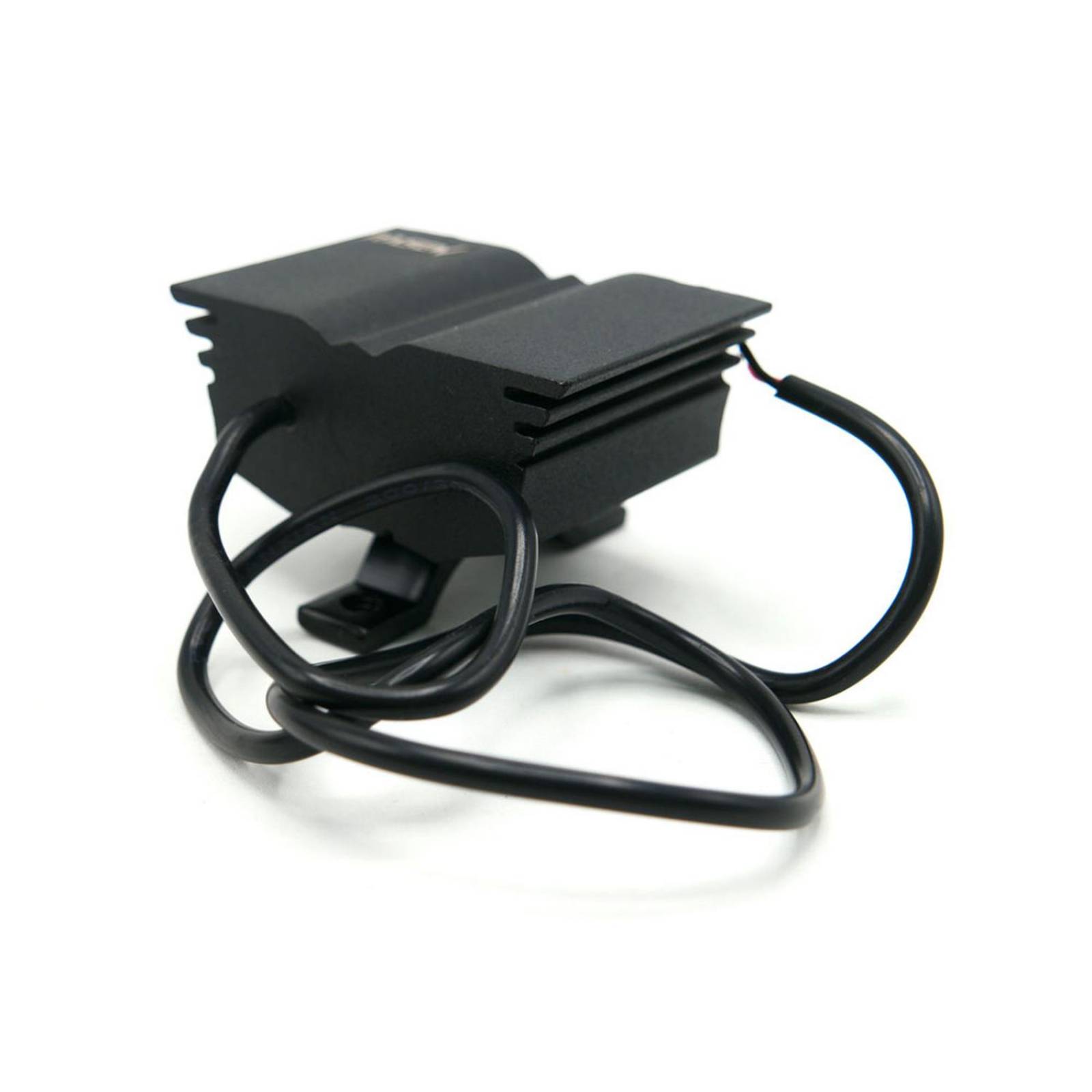 Faro Para Moto Rasen Auxiliar Led Tipo Halcon 2 Led Con Luz Blanca Alta, Baja Y Estrobo      