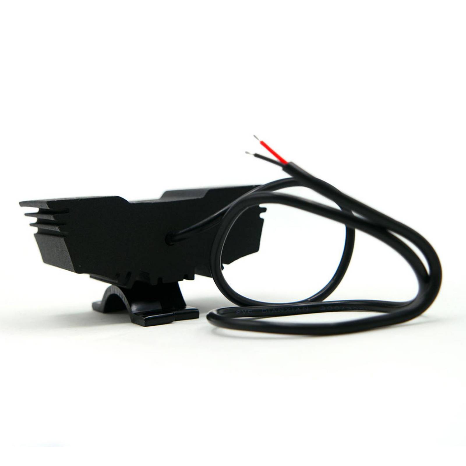 Faro Para Moto Rasen Auxiliar Led Tipo Halcon 3 Led Con Luz Blanca Alta, Baja Y Estrobo      