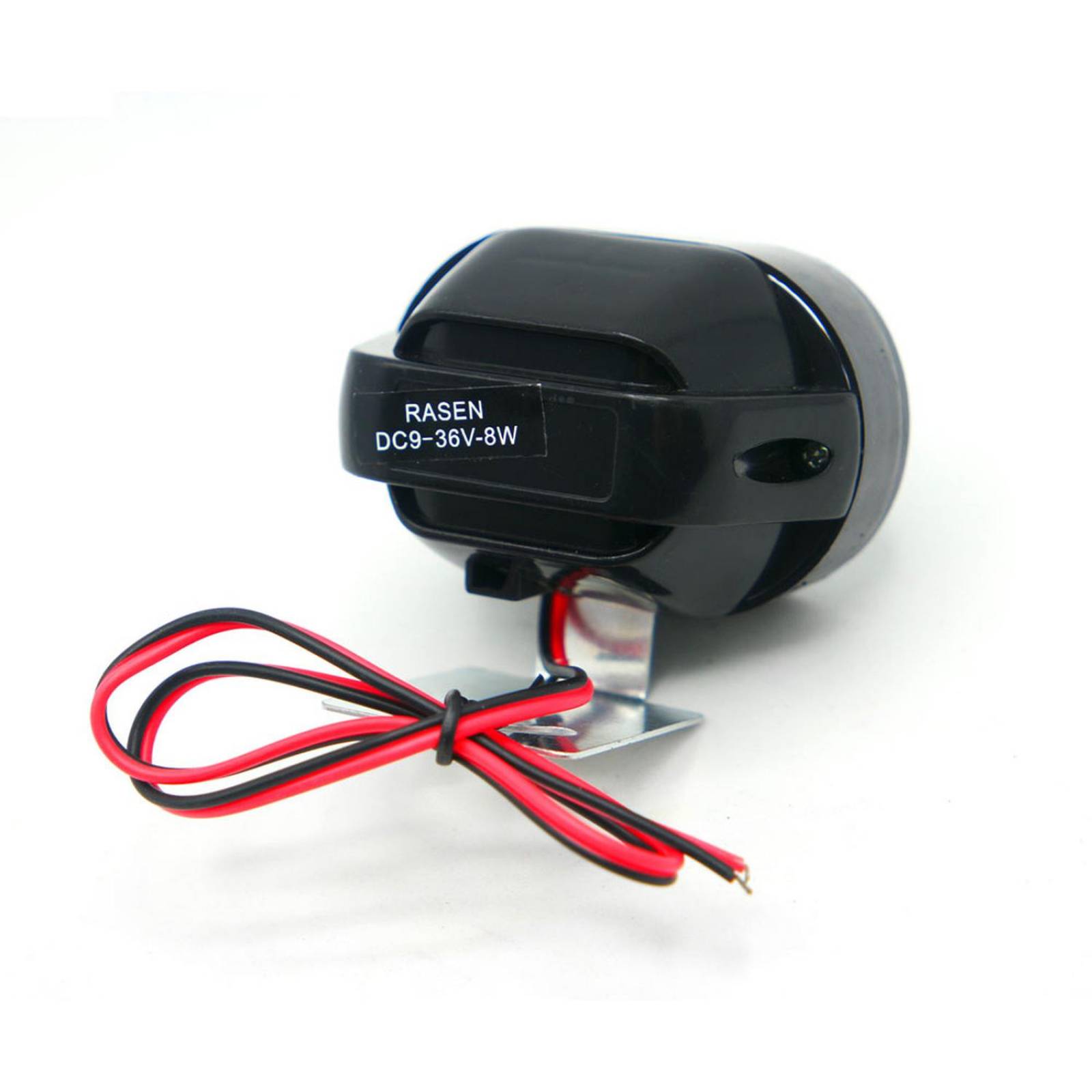 Faro Para Moto Rasen Auxiliar Ovalado 4 Led Blanco Con Luz Alta, Baja Y Estrobo        