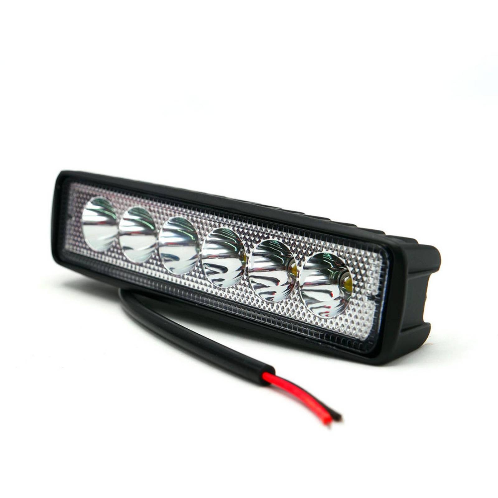 Barra Para Moto Rasen 6 Led Luz Blanca Fija              