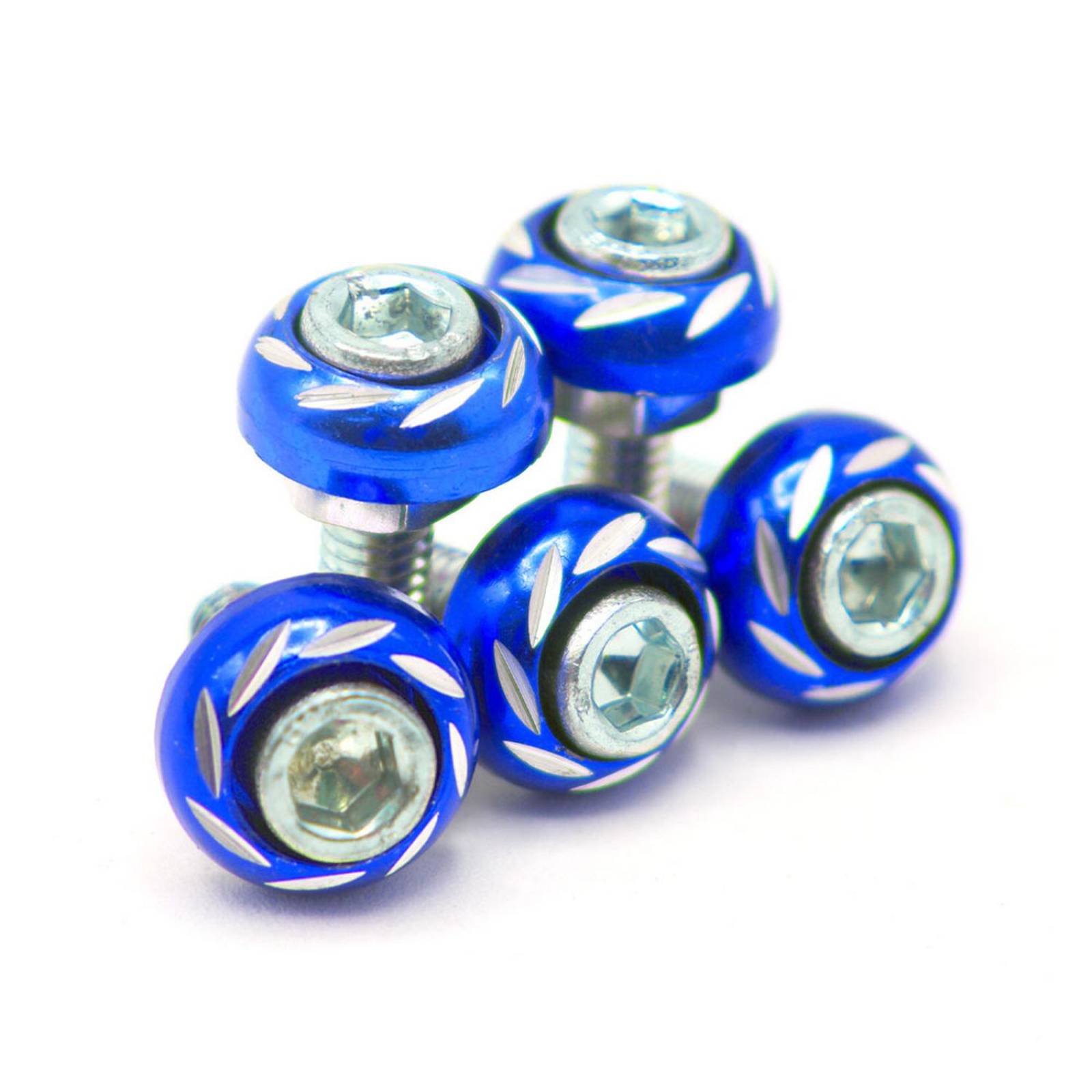 Tornillo Para Moto Rasen Decorativo Universal                 Azul