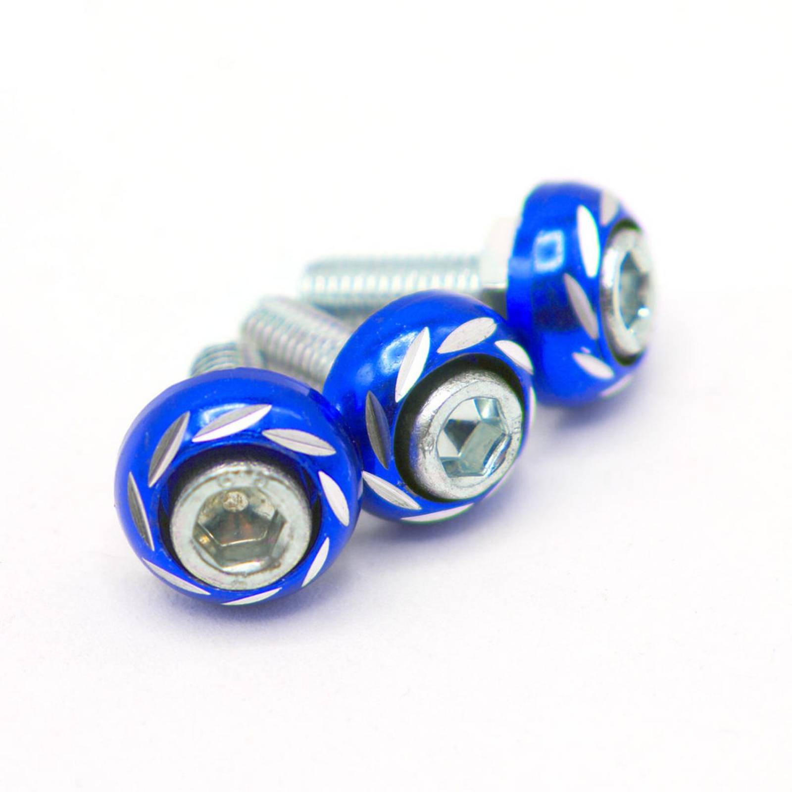 Tornillo Para Moto Rasen Decorativo Universal                 Azul
