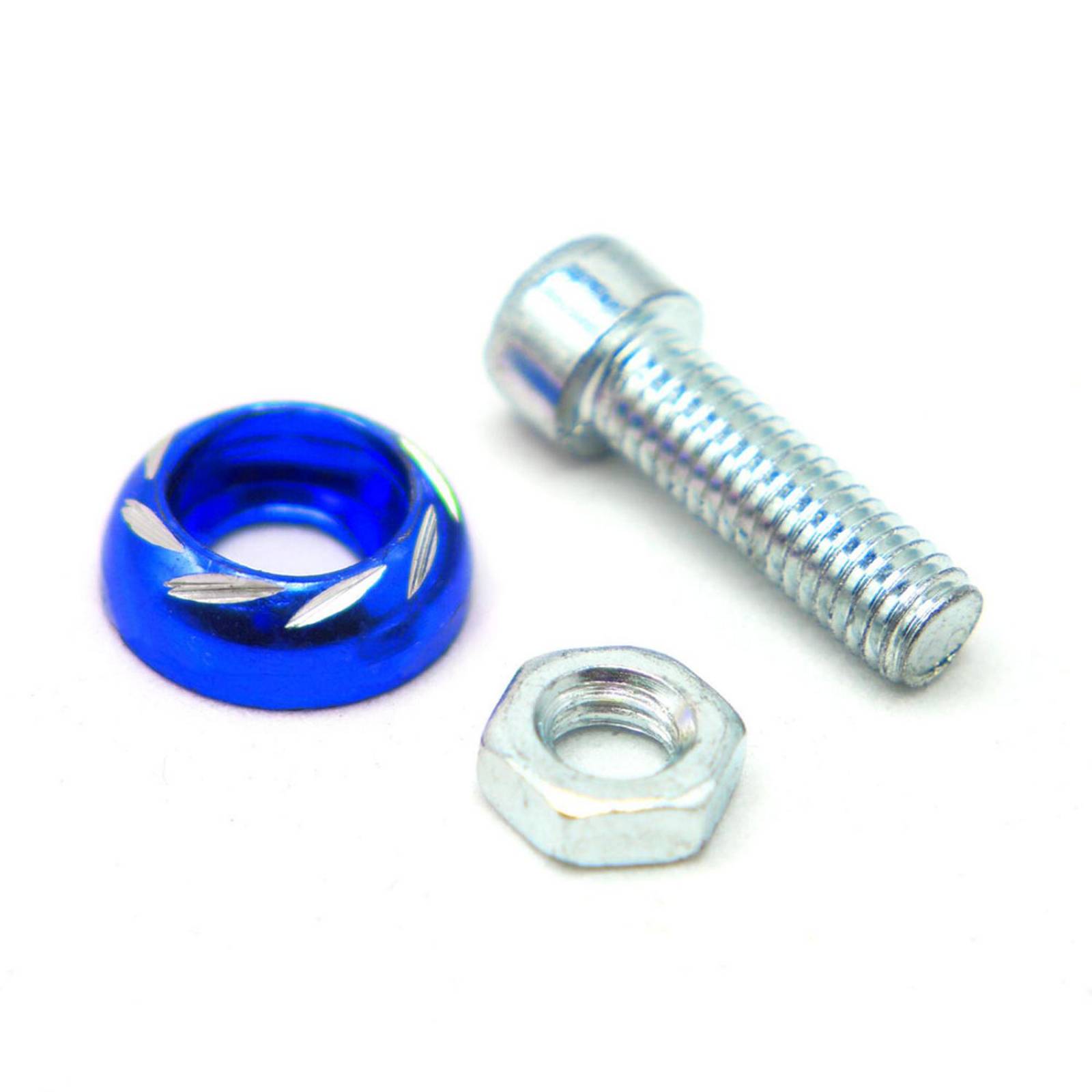Tornillo Para Moto Rasen Decorativo Universal                 Azul