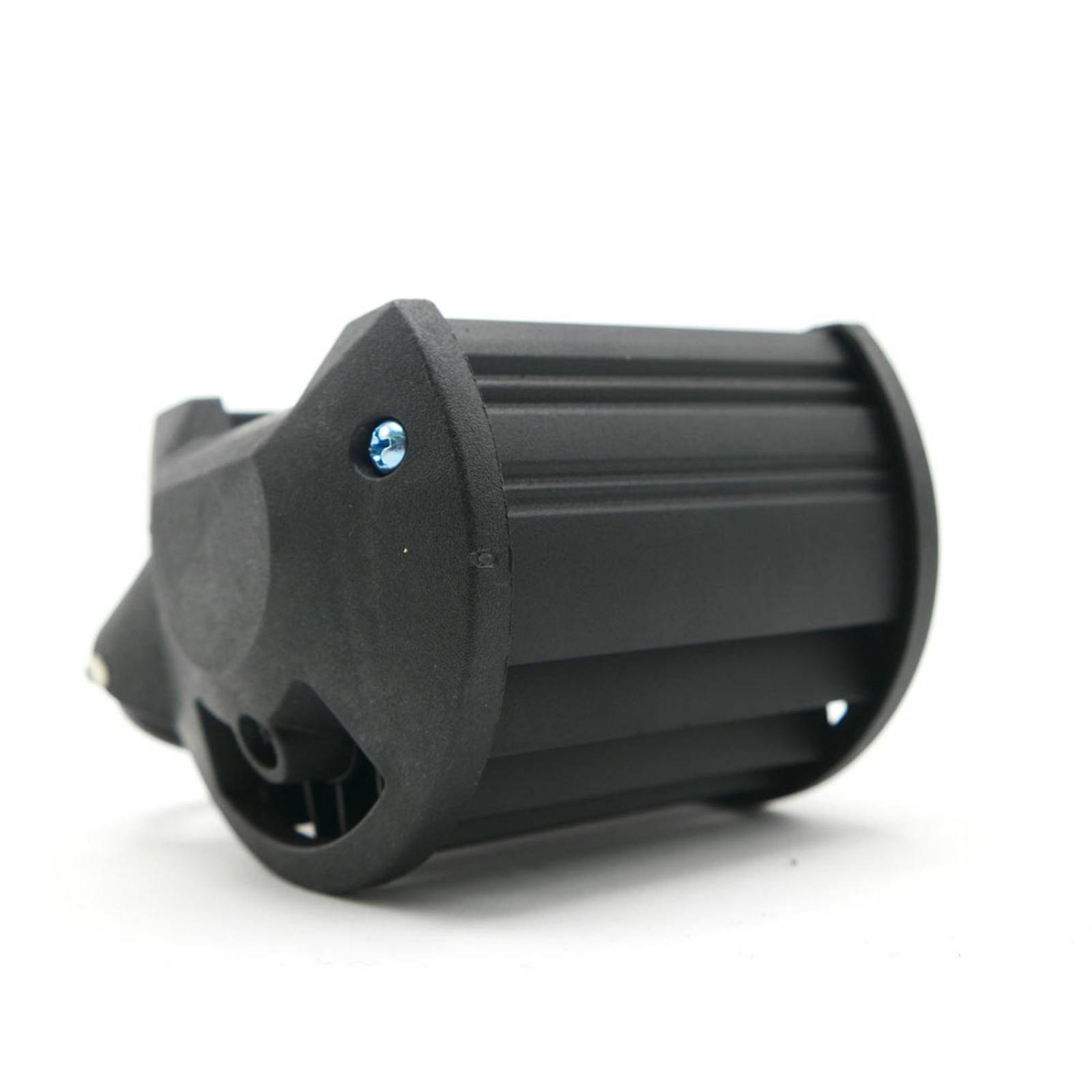 Faro Para Moto Rasen Cuadrado 12 Led Luz Blanca 3 Celdas Con Luz Alta, Baja Y Estrobo