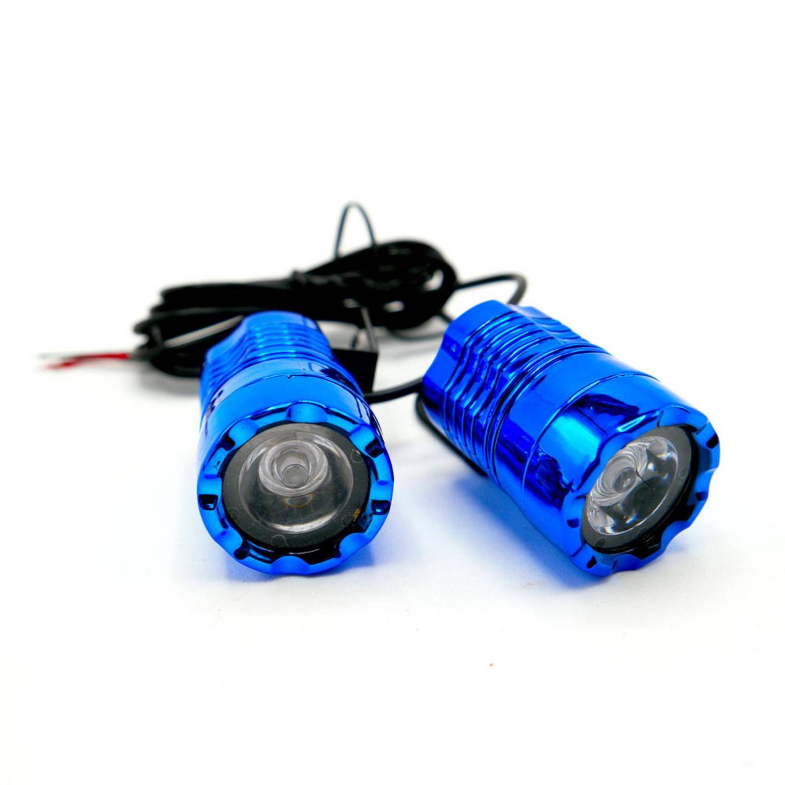 Faro Para Moto Rasen Led Auxiliar Luz Trasero O Delantero Fija 1 Led          Azul
