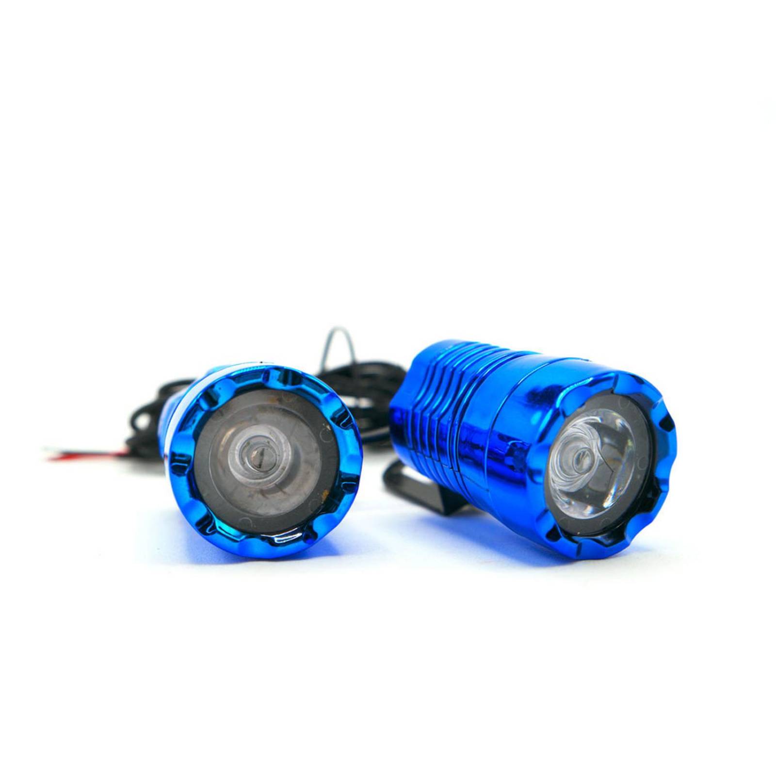 Faro Para Moto Rasen Led Auxiliar Luz Trasero O Delantero Fija 1 Led          Azul