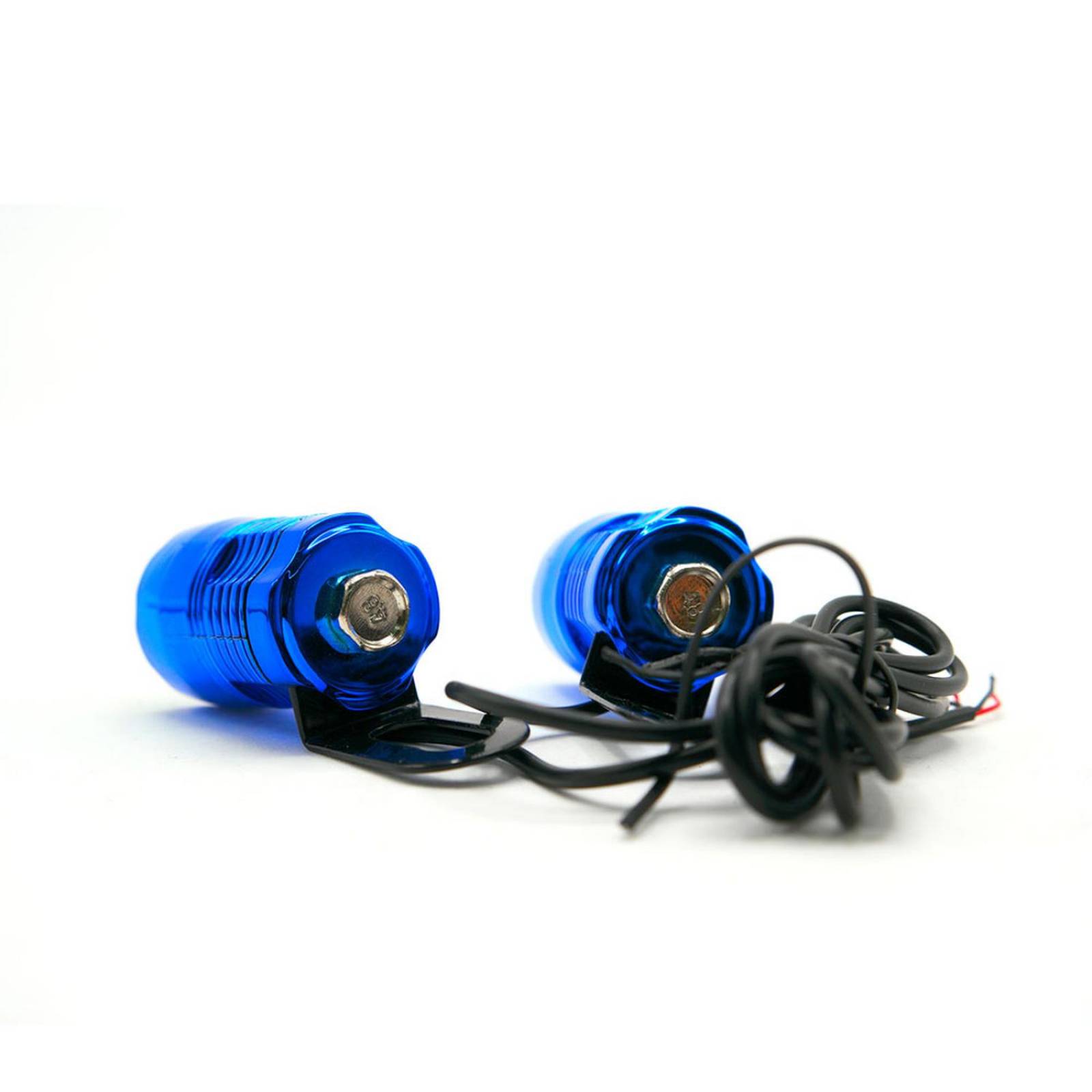 Faro Para Moto Rasen Led Auxiliar Luz Trasero O Delantero Fija 1 Led          Azul