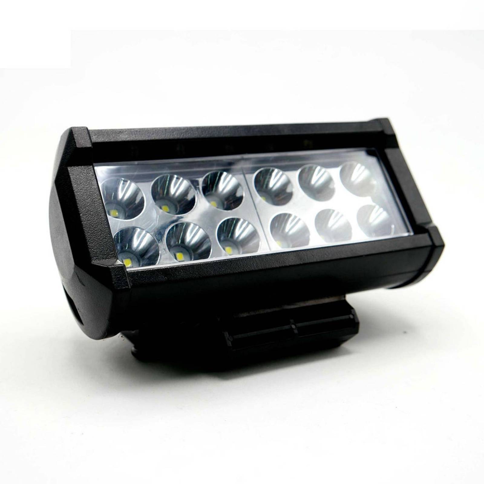 Barra Para Moto Rasen Rectangular 12 Led Luz Fija              