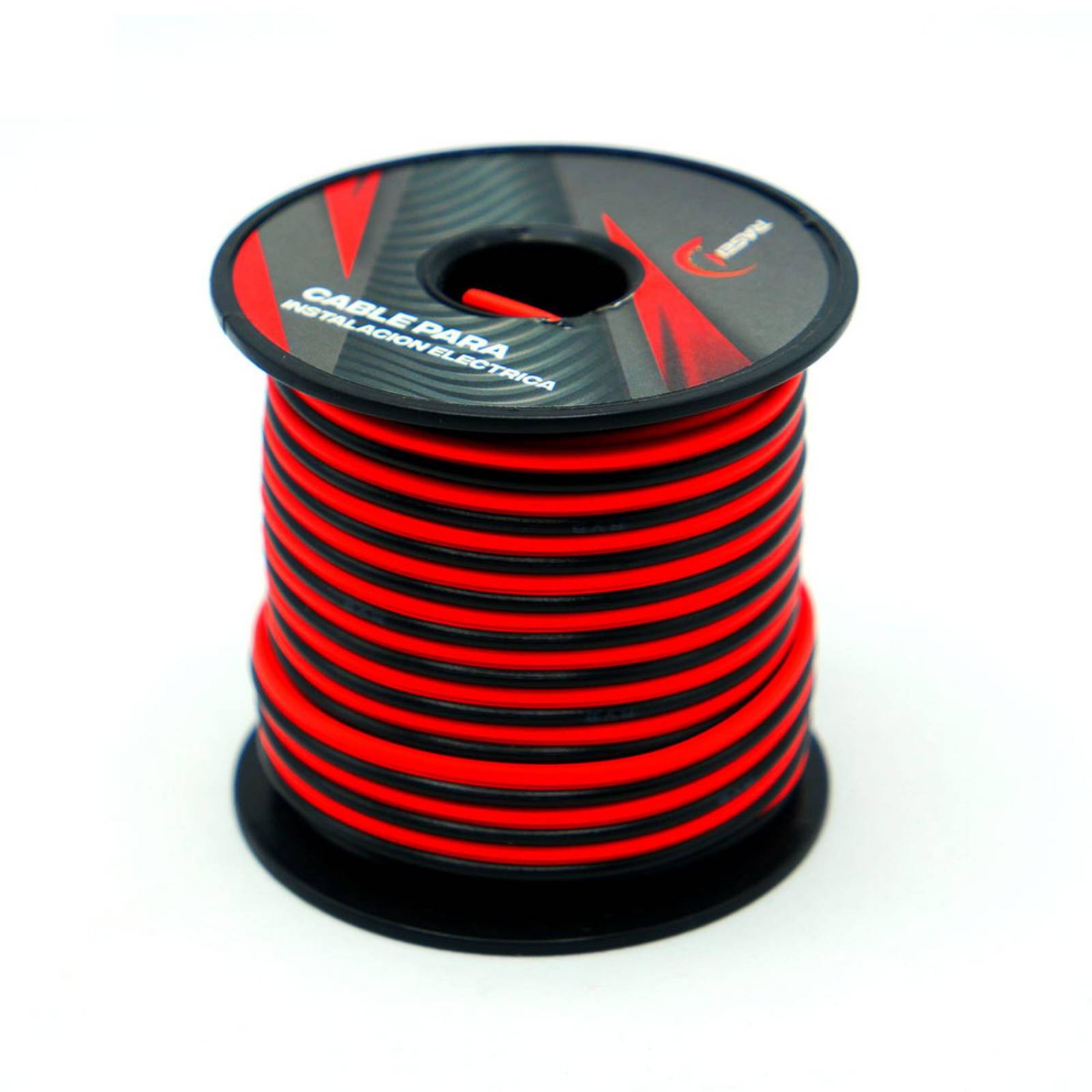Cable Para Moto Rasen Doble Color Negro-Rojo Para Instalacion Electrica Universal Rollo/15Mts           