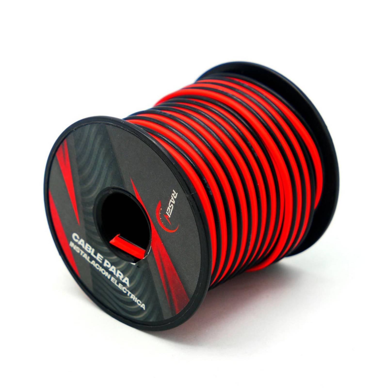 Cable Para Moto Rasen Doble Color Negro-Rojo Para Instalacion Electrica Universal Rollo/15Mts           