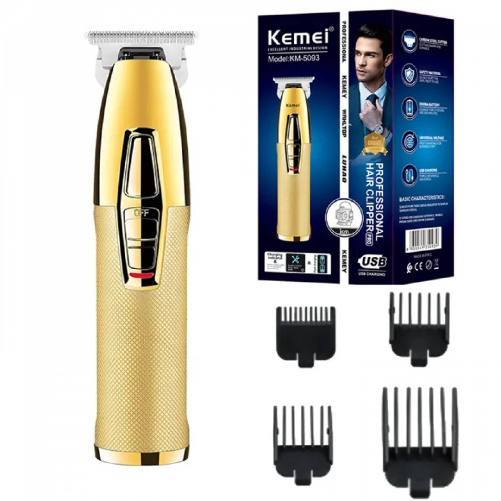 Maquina Trimmer para corte Pro Barberia 5093