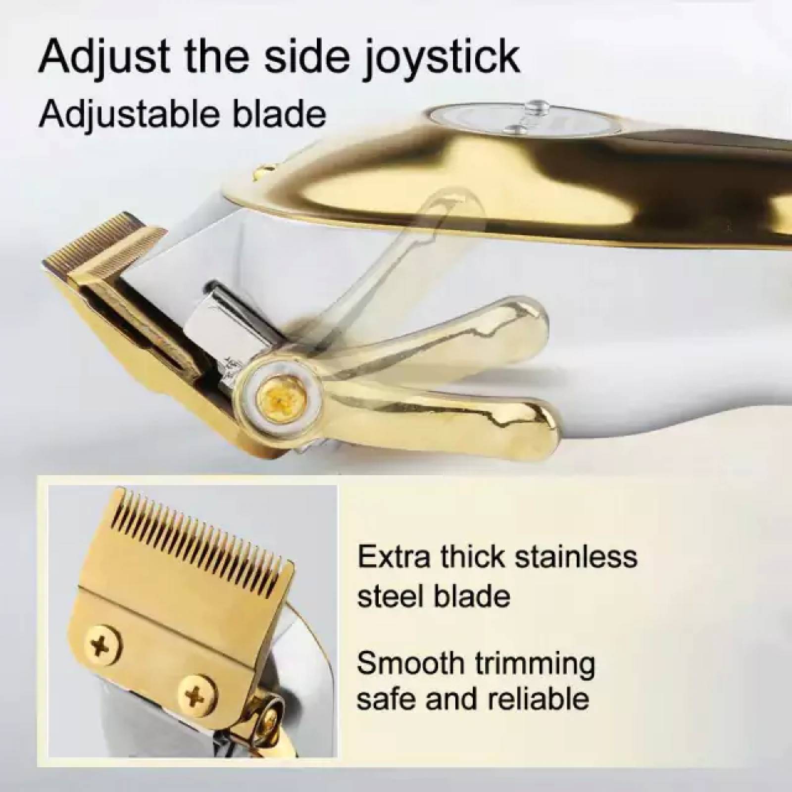 Maquina Clipper Profesional Barberia Gold 1987