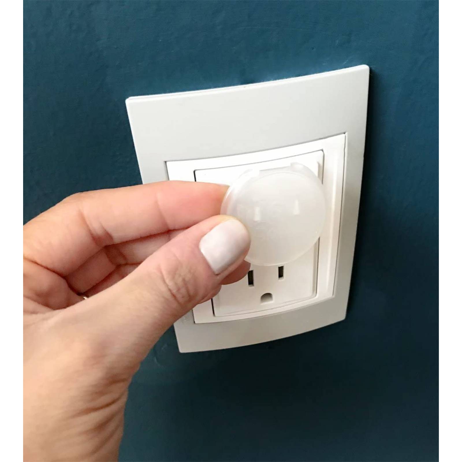 40 Piezas Cubre enchufes Protector Idea Safety Tapones Seguridad