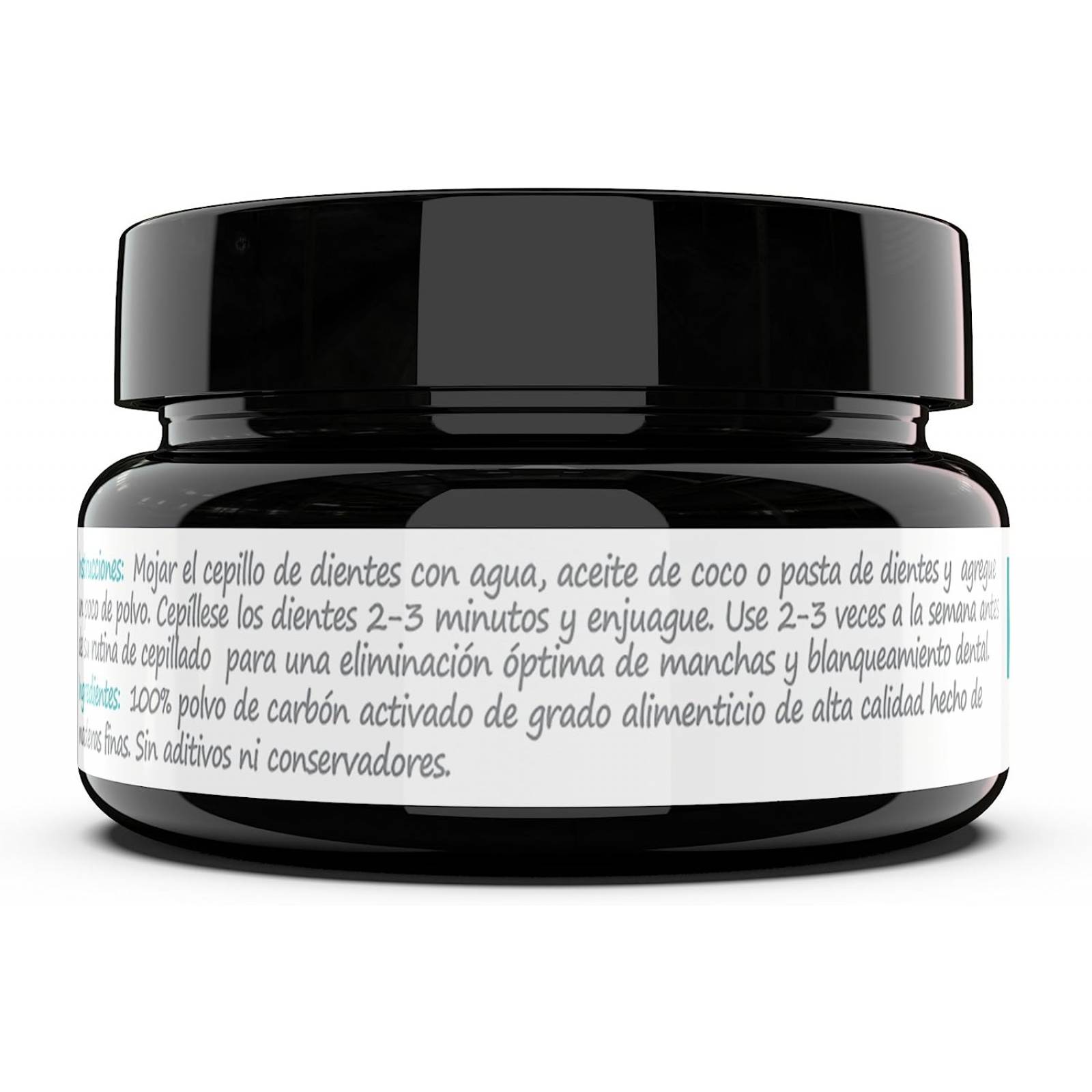 Blanqueador Dental Carbón Activado 100% NATURAL
