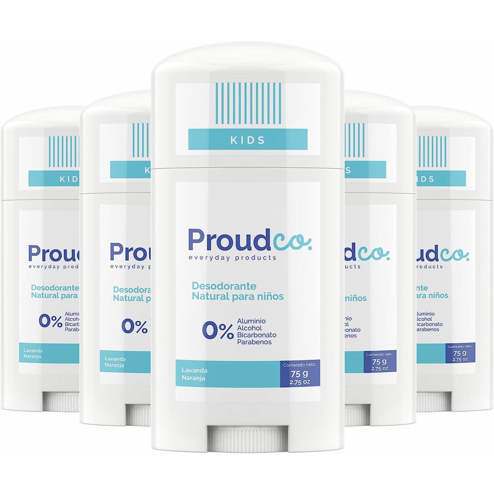 3 Desodorantes Natural para Niños 100% Natural Sin aluminio