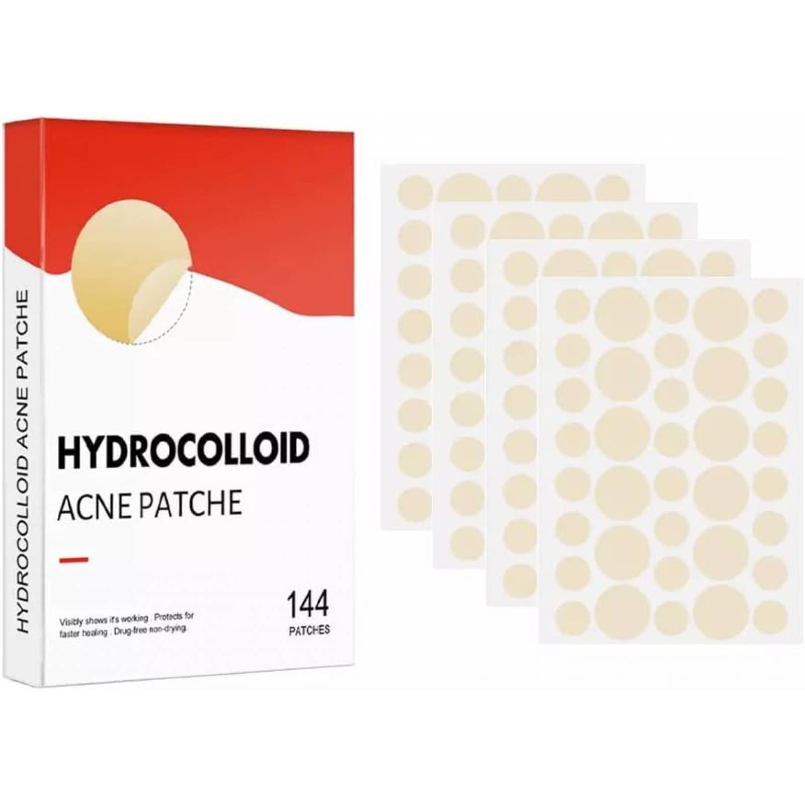 Parche Invisible para el cuidado de la piel granos y acné