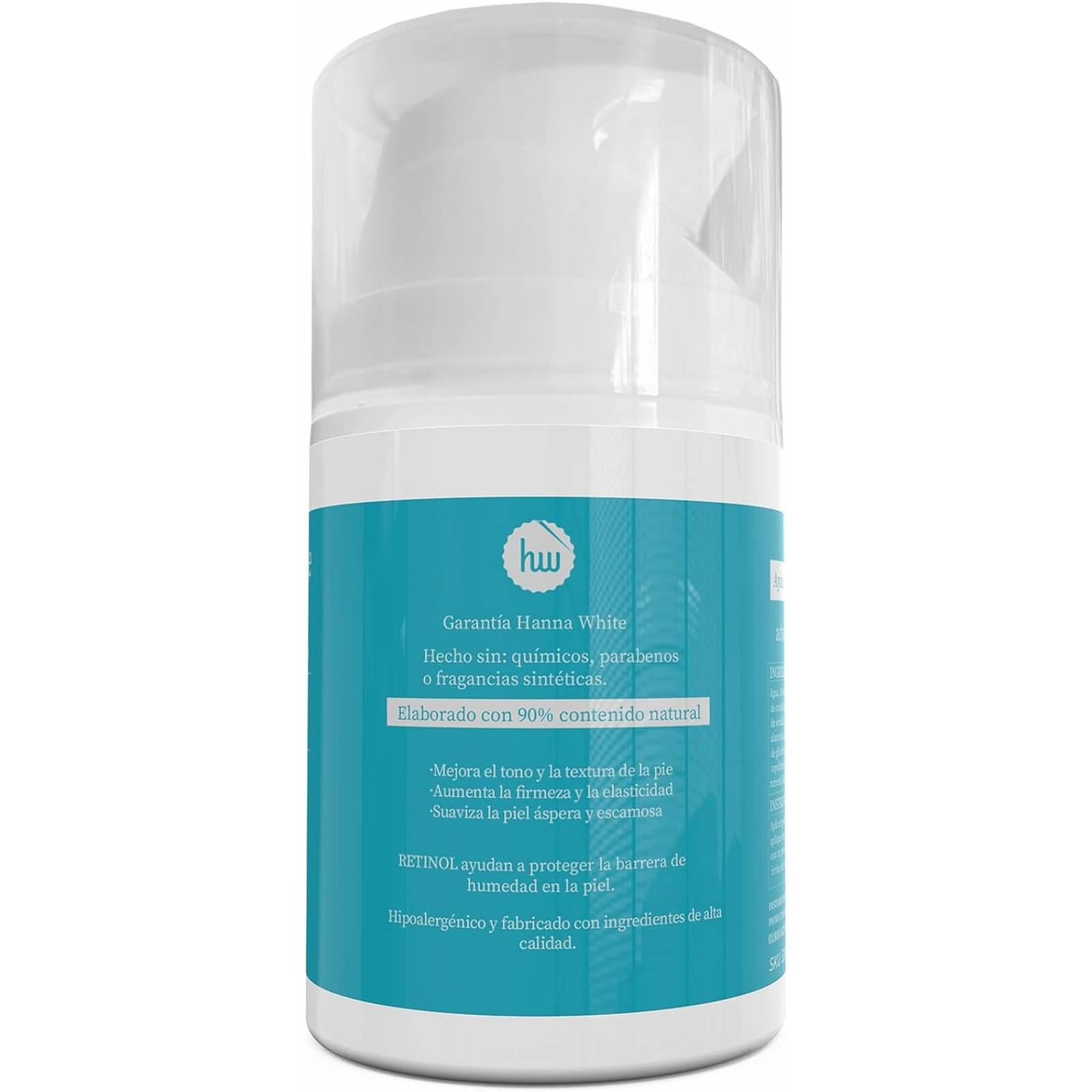 Retinol Crema hidratante avanzada para Rostro