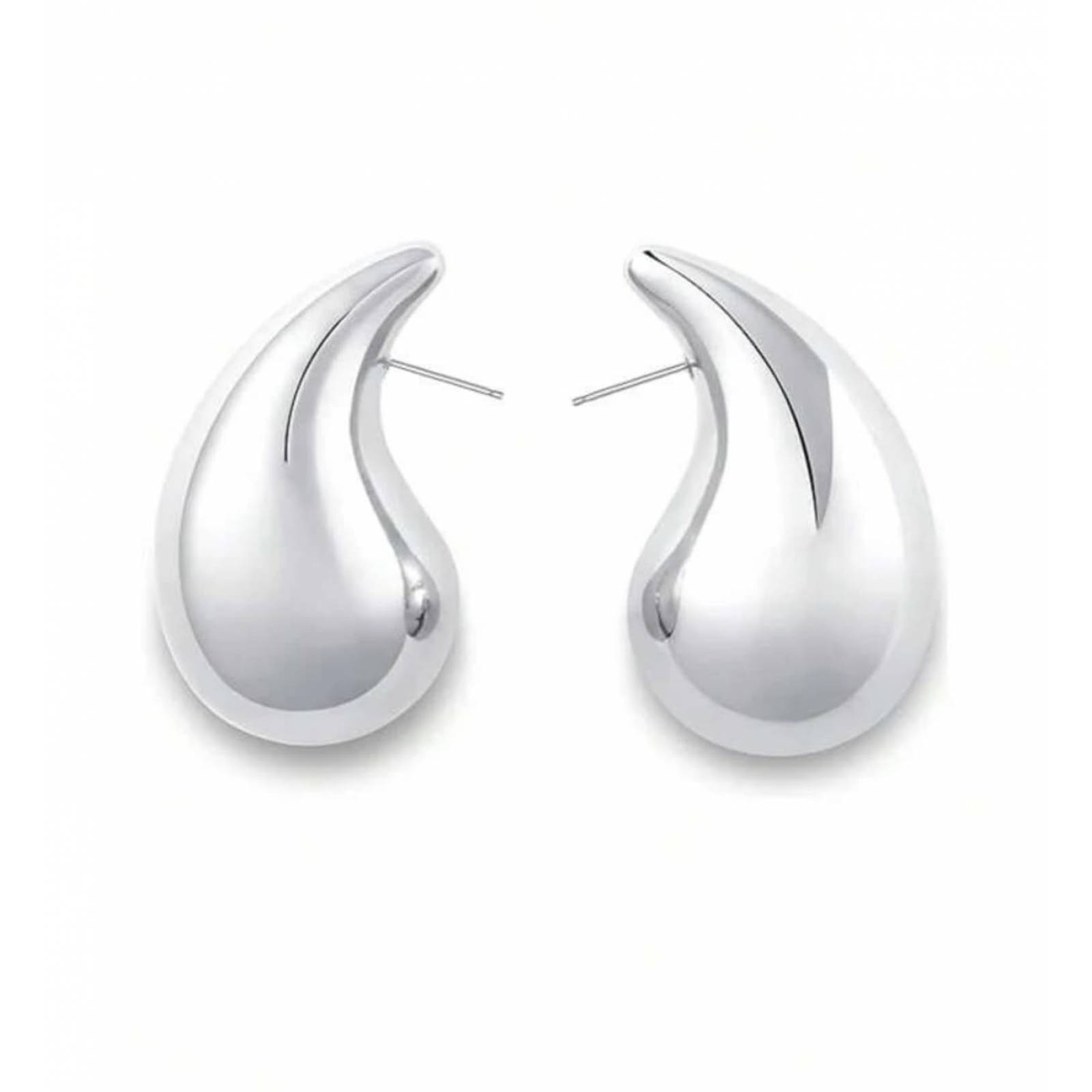Aretes Tipo Gota para Mujer Mink   Dorados y Plateados Joyería