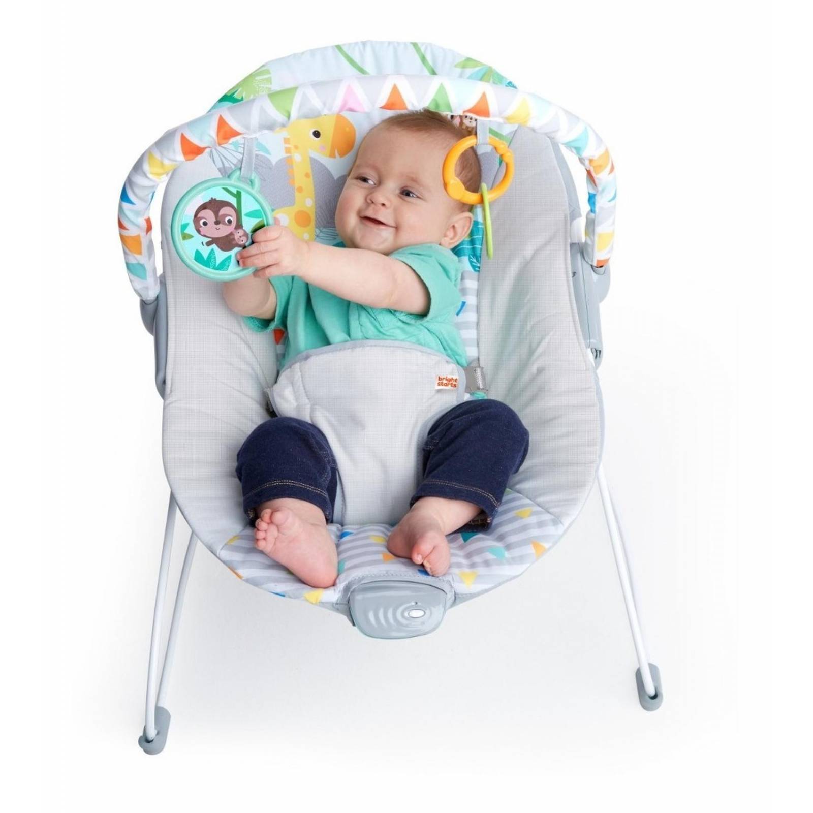 Bouncer Silla Vibradora Niño Safari Fun Bright Starts 