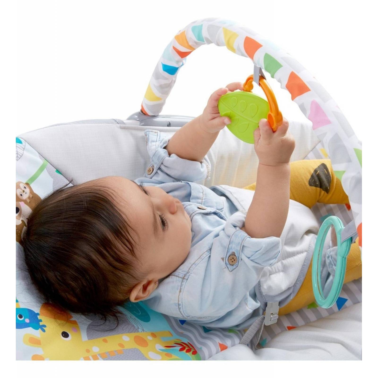 Bouncer Silla Vibradora Niño Safari Fun Bright Starts 