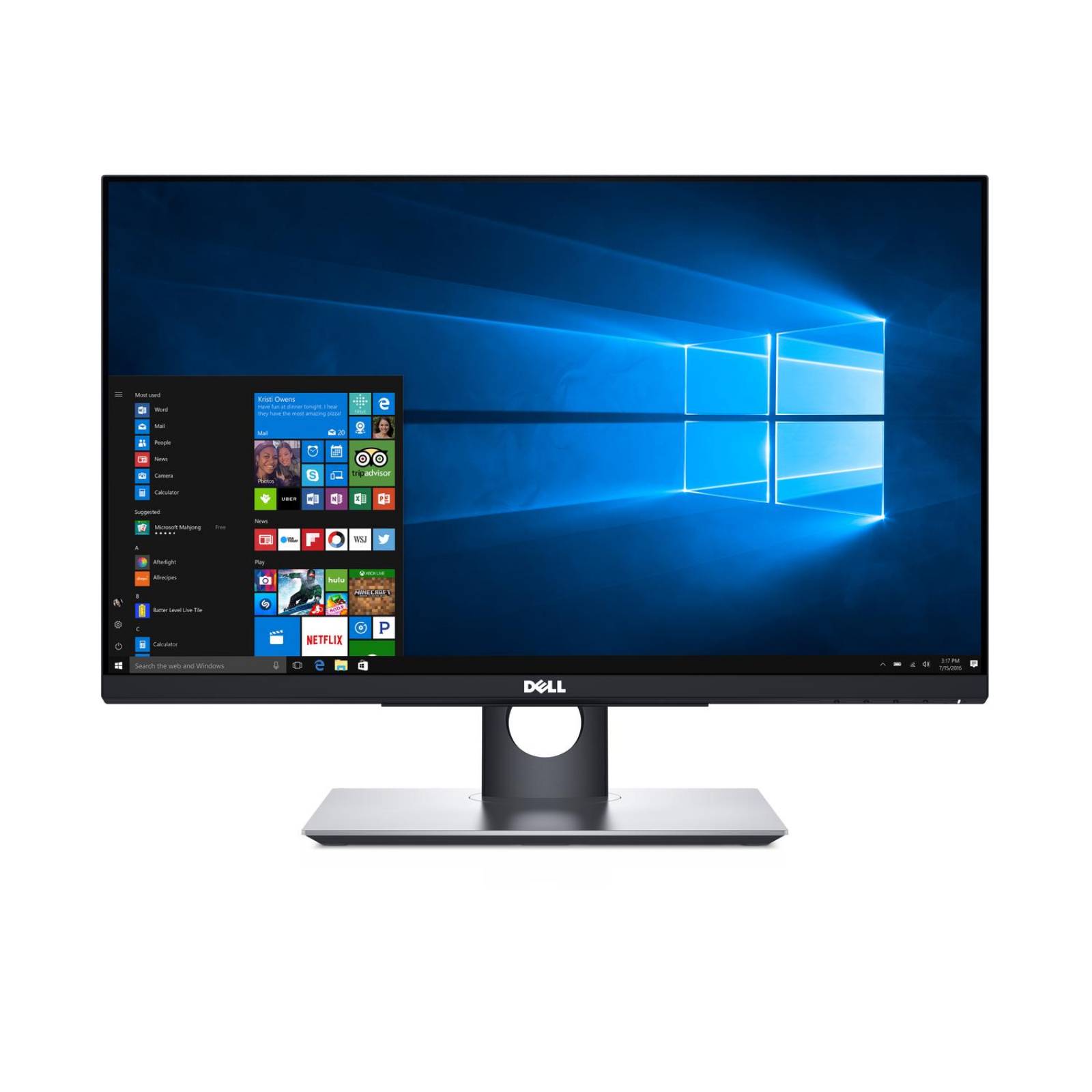 Monitor Dell P2418Ht Lcd Touch 23.8 Pulgadas Full Hd Hdmi Negro