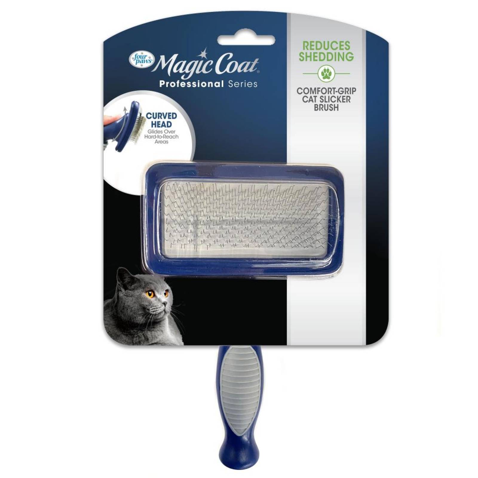 Cepillo para pelo de Gato Carda Suave Magic Coat Professional
